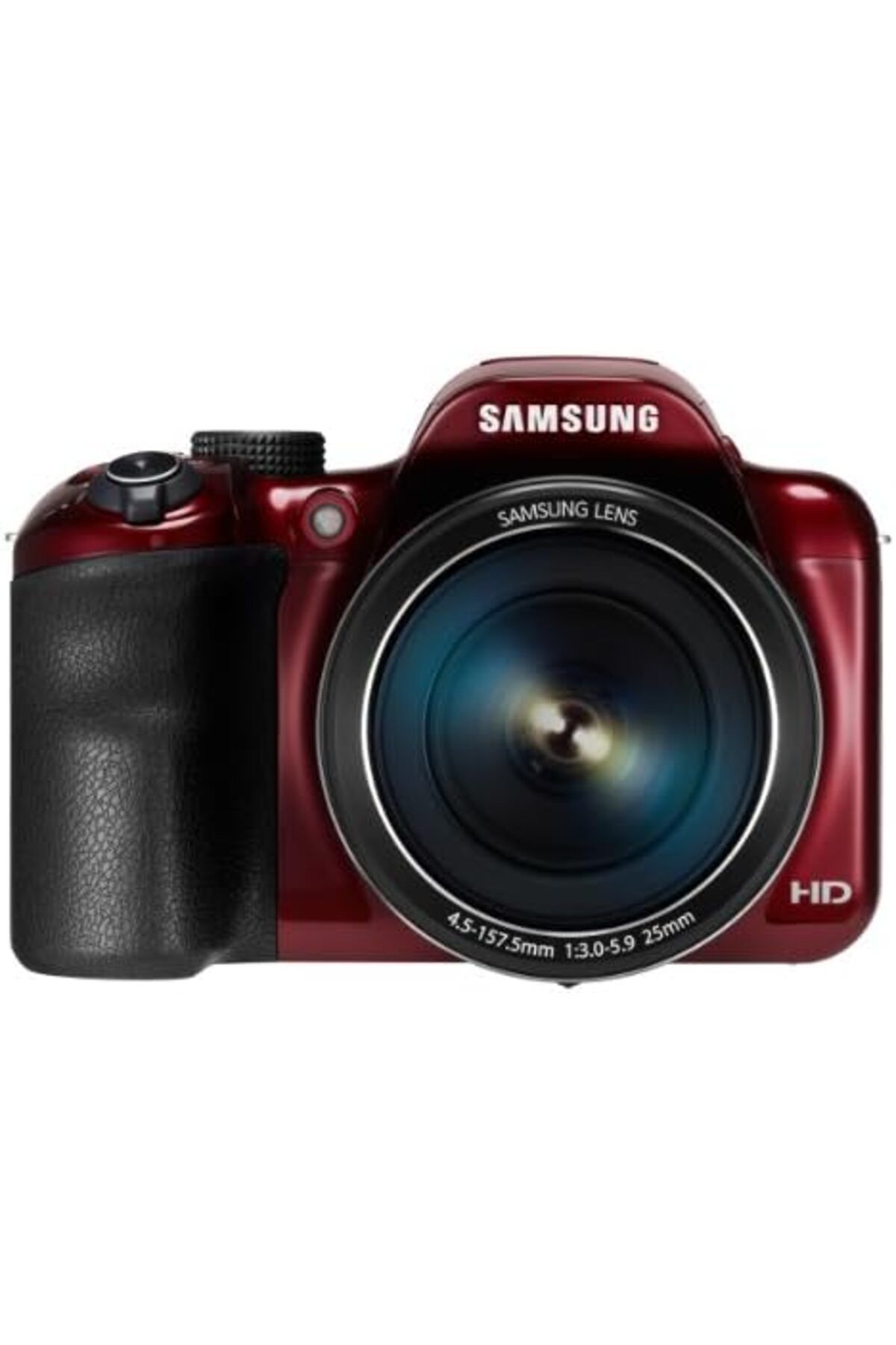 Samsung-WB1100F Smart Digital Camera 16.2MP CCD with WiFi and NFC Technology, 35x Optical Zoom (Red) 3