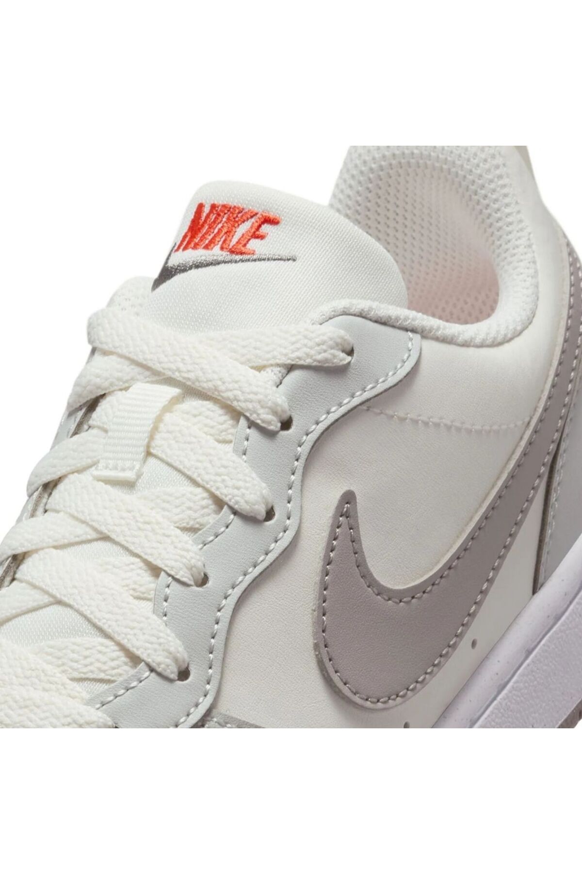 Nike Genç Günlük Spor Ayakkabı Court Borough Low Recraft (Gs) - DV5456-127 Krem görsel 5
