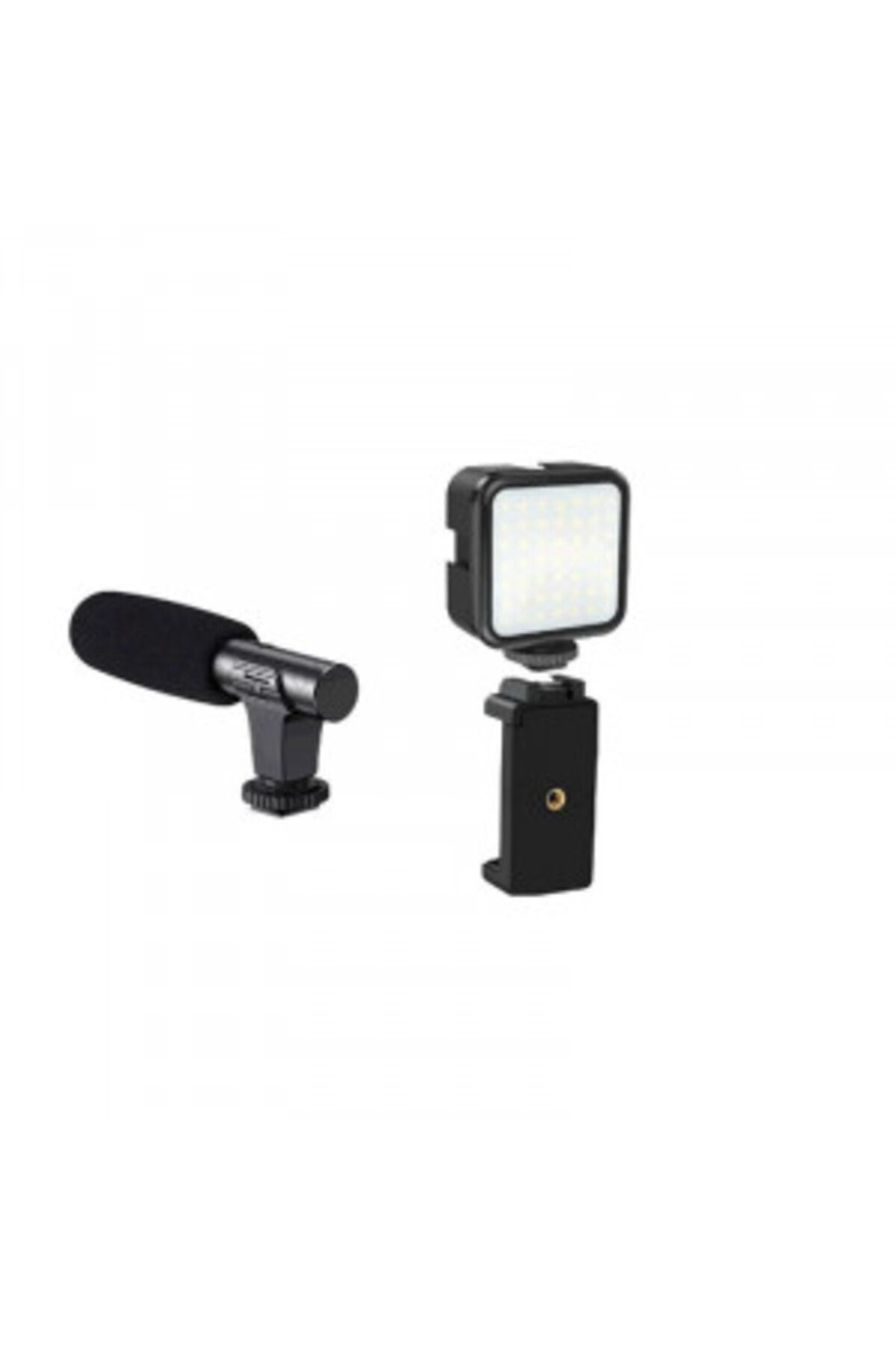 Blusmart-Smart Live Video Package with LED Portable Light and Microphone 4