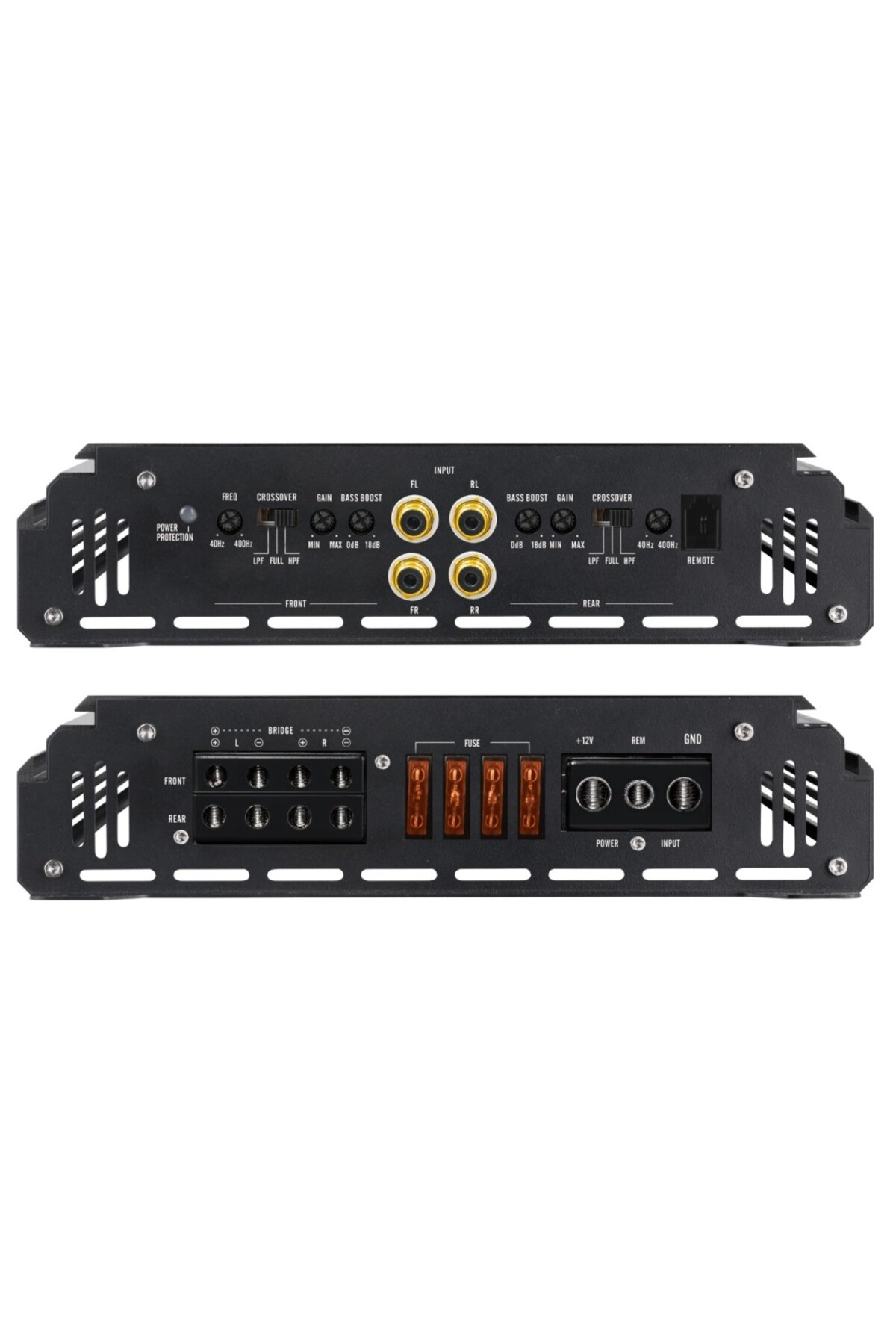 ÖYKÜ SOUND QLİNE 350.4 MİDRANGE ANFİSİ 4X350RMS 2X500RMS - Fiyatı