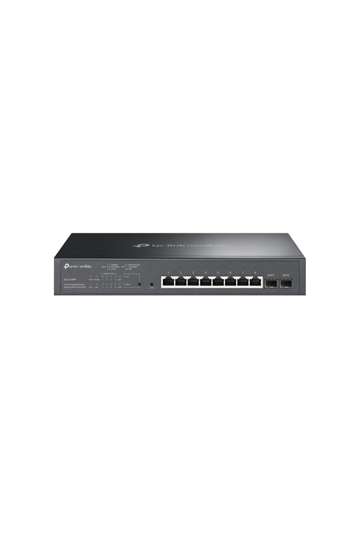 Inna marka-Tp-Link Omada Smart Switch 10-Port Gigabit, 8-Port PoE+ 713958-001, SG2210MP 1