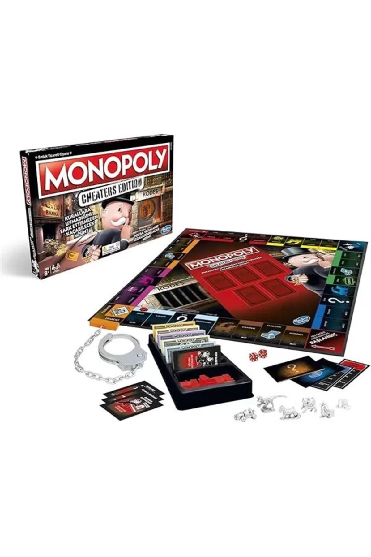 Mu Art Ahşap-Monopoly Cheaters Edition Board Game, Ages 8 and Up, 2-6 Players 2