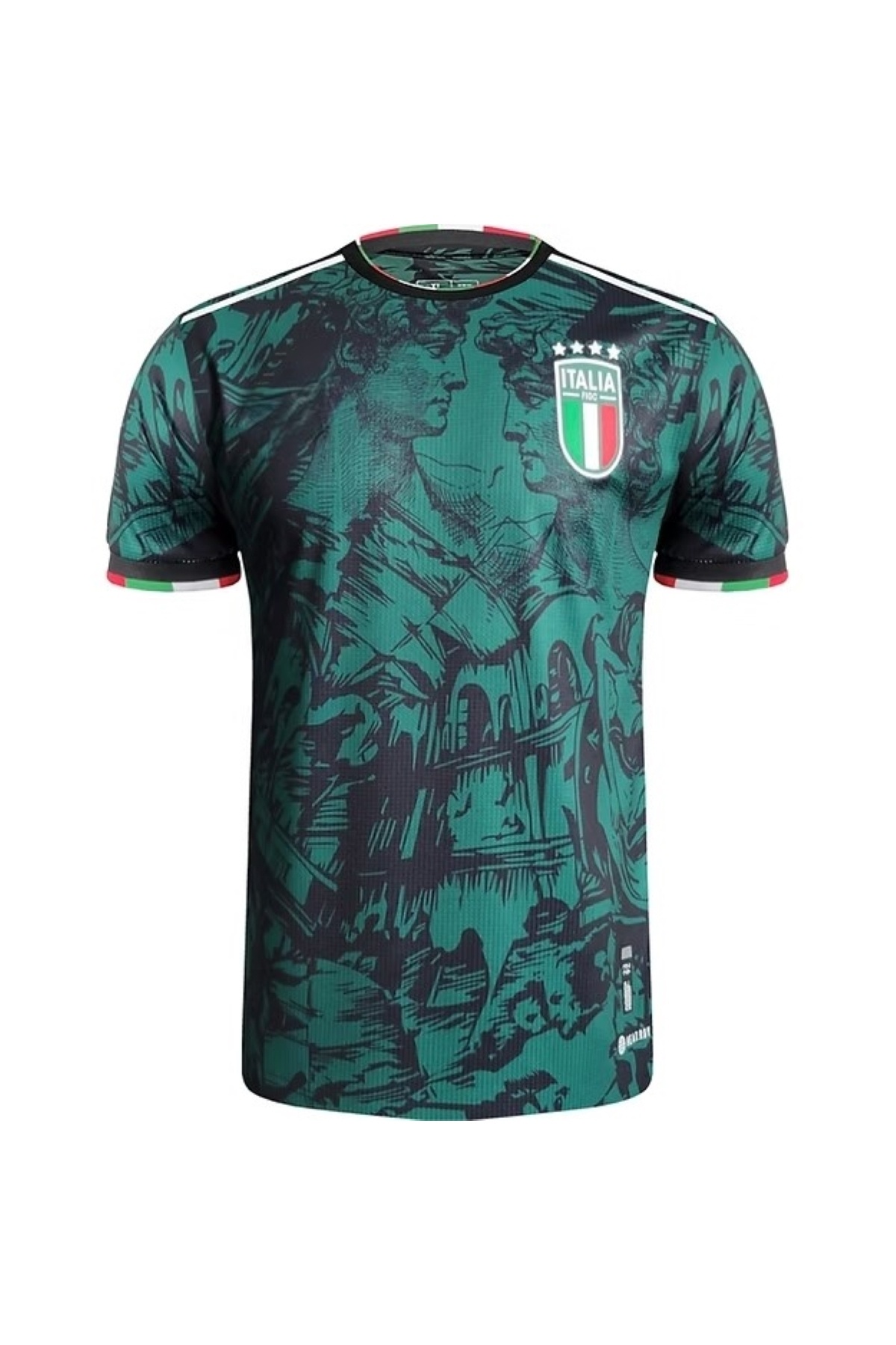 OVES İtalya 2023-24 Sezonu Özel Konsept Yeşil Temalı Yetişkin Forması