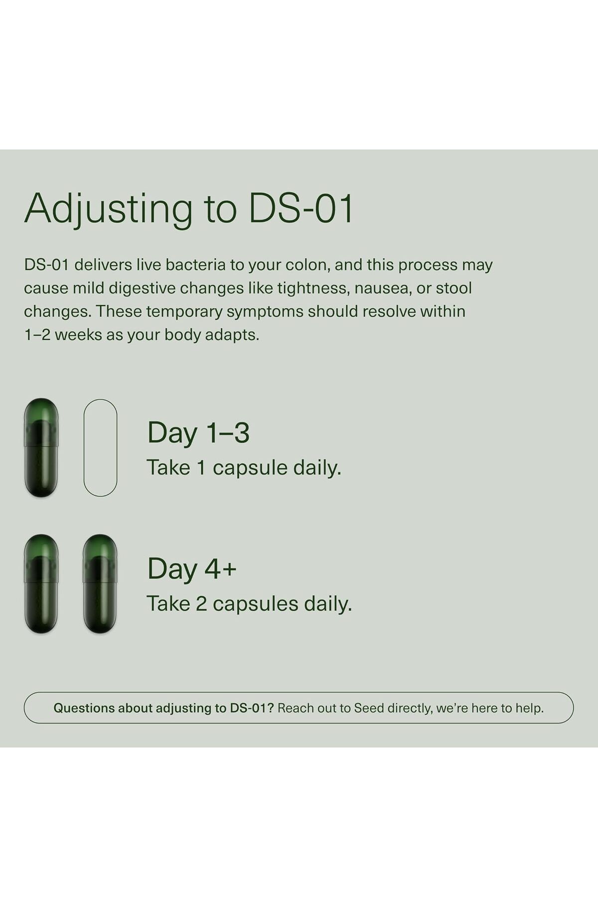 SEED-DS-01 Daily Synbiotic (60 Capsules) - 53.6 Billion AFU - Digestive Health, Gut Health, and Immu 7