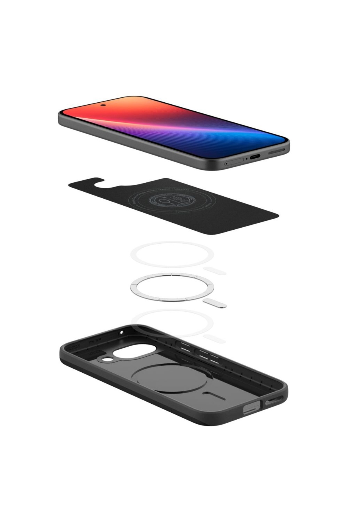 Spigen-Google Pixel 9a Case - Thin Fit MagSafe - Black 13