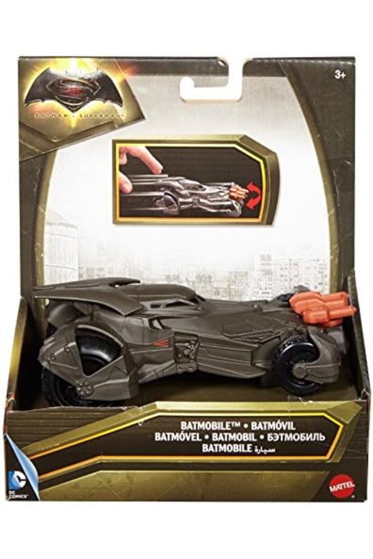 mattel-BM Basic Pullback Vehicle Assorted 3