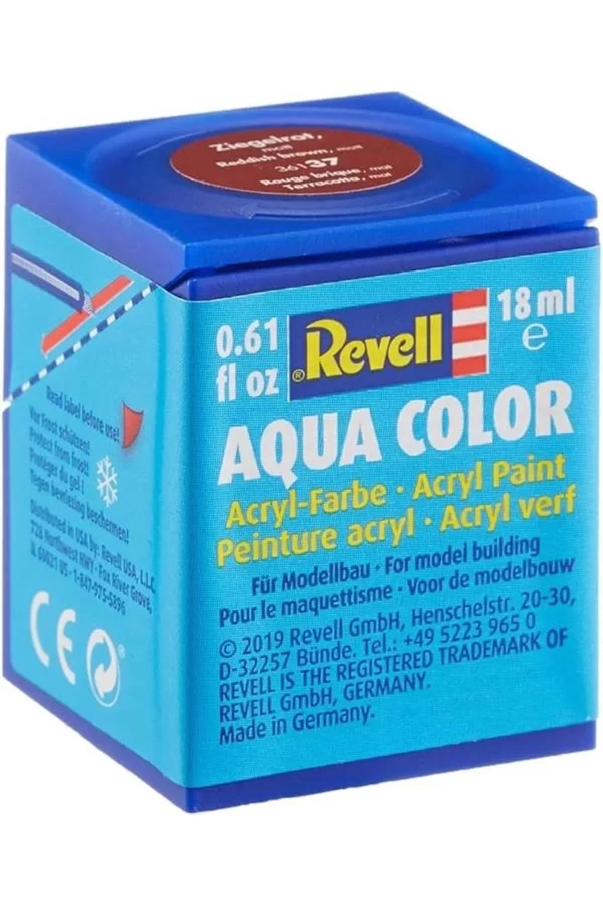 REVELL-Water-based model paint red brown matte 18 ml (36137) 1