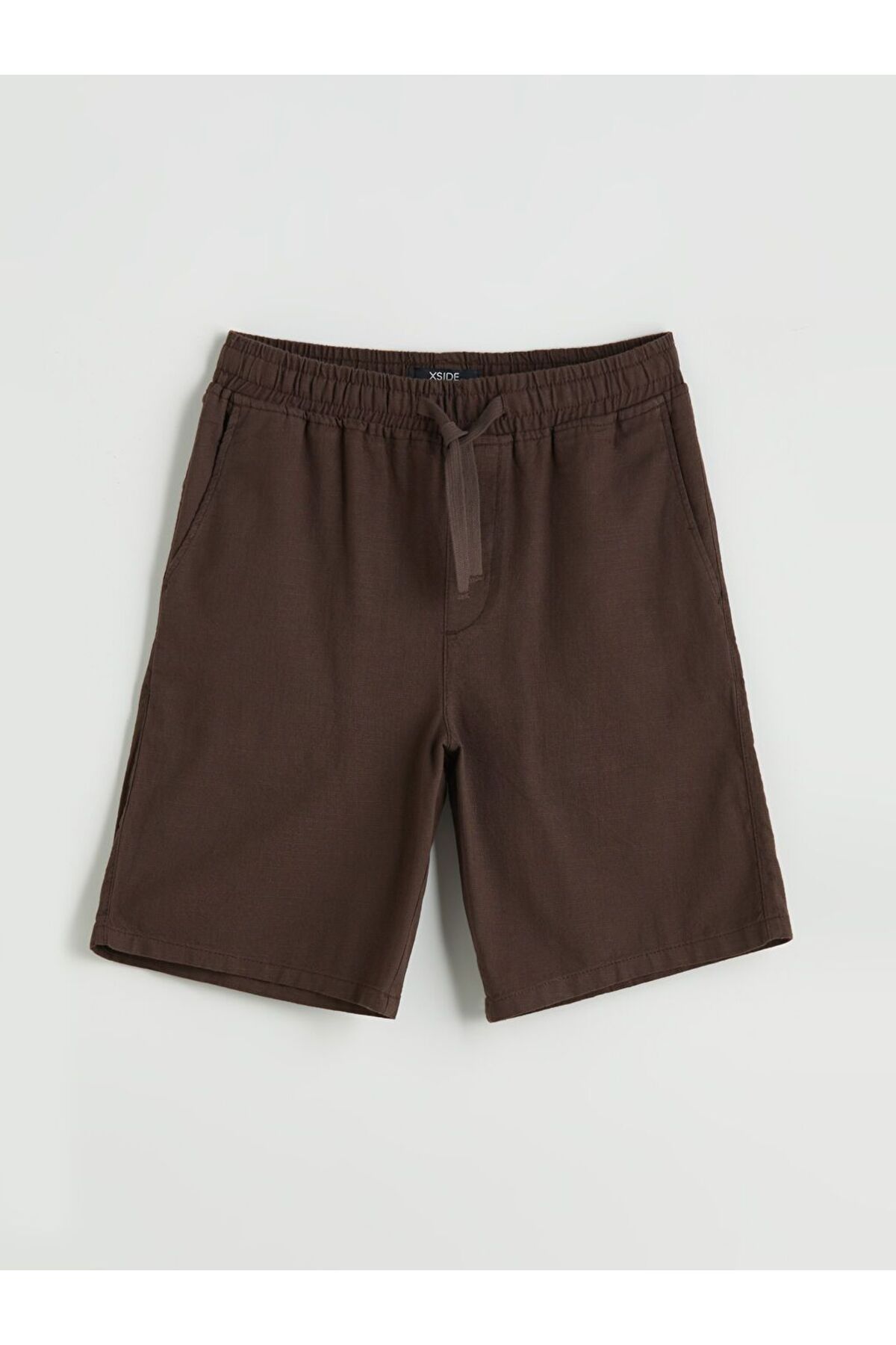 LC Waikiki-Xside Comfortable Fit Linen Look Men's Shorts 5