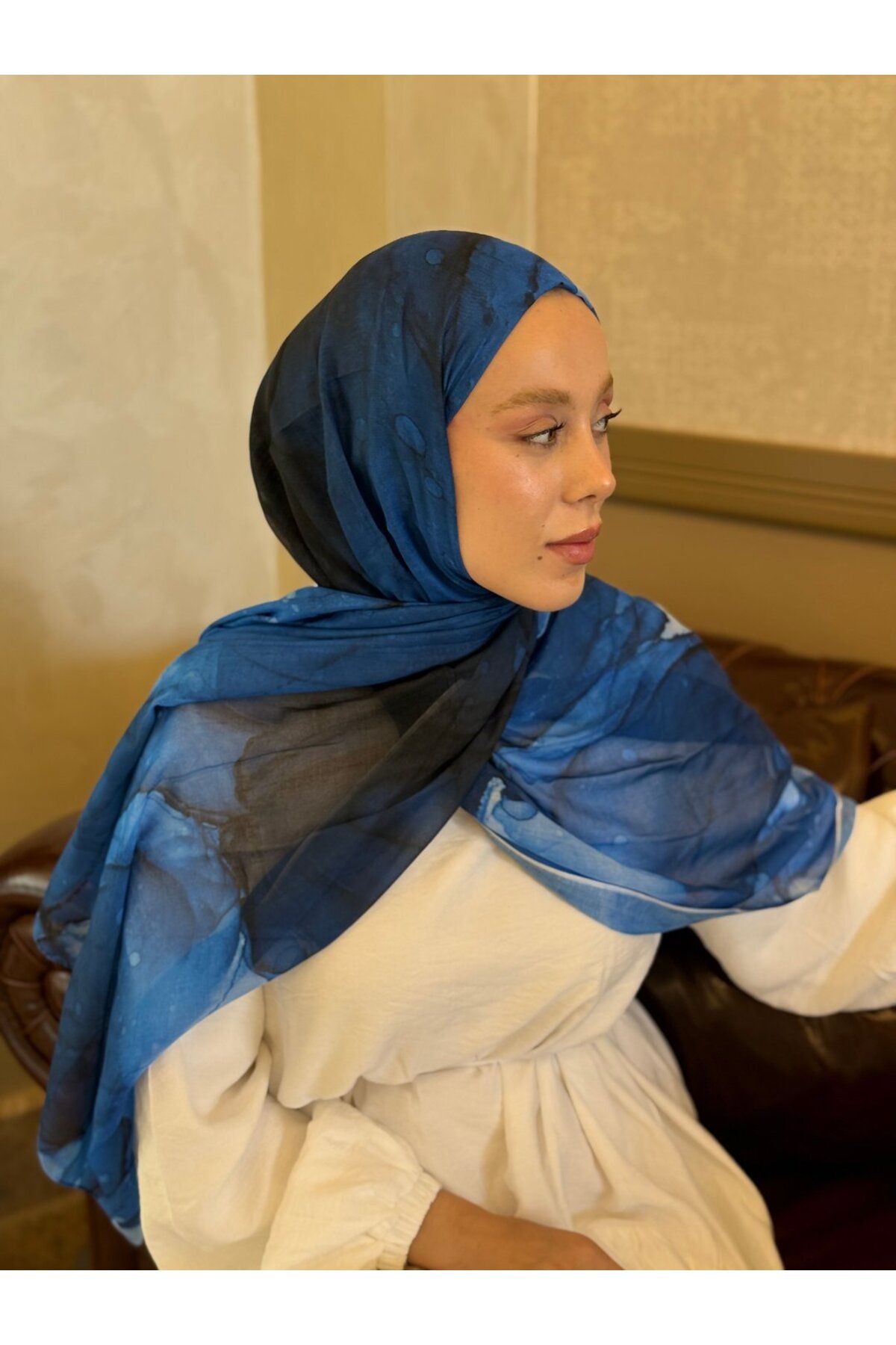 Modakaşmir-Avista Pattern Moon Shawl 1