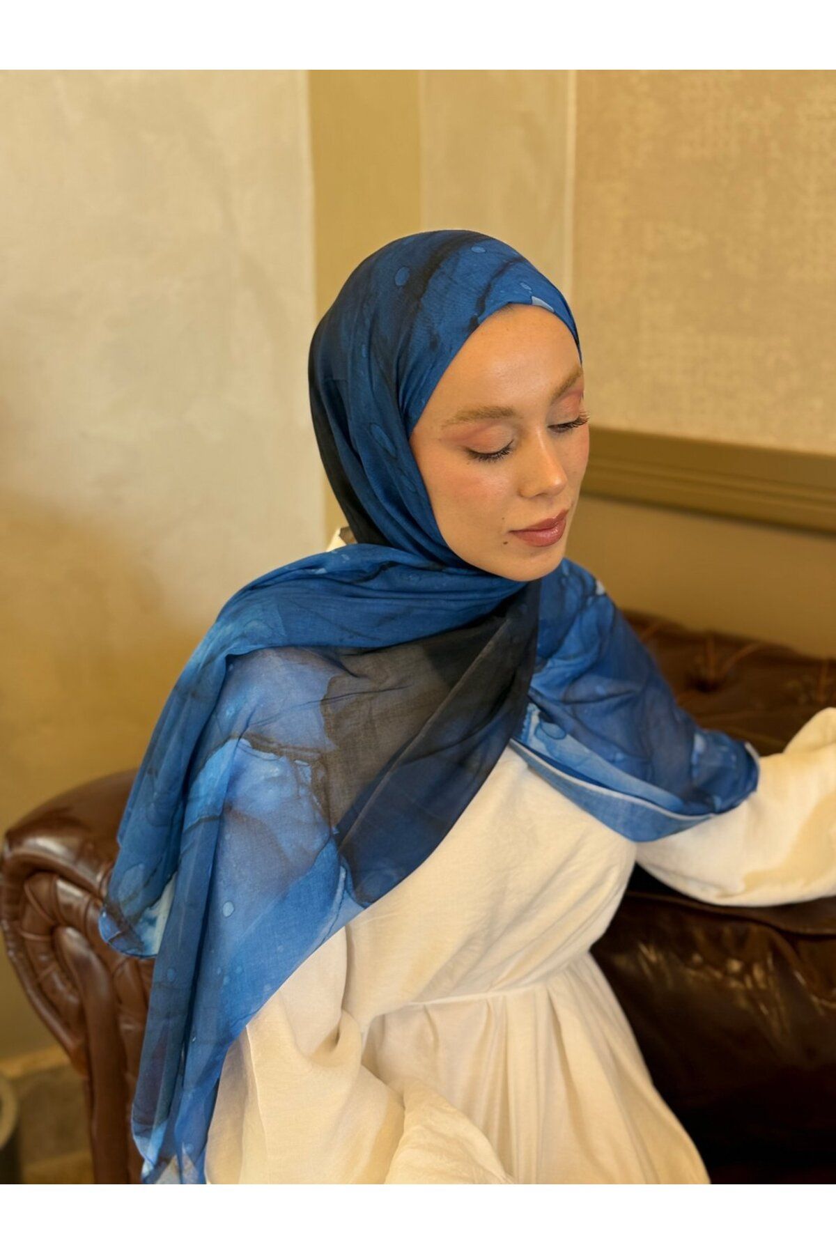 Modakaşmir-Avista Pattern Moon Shawl 2