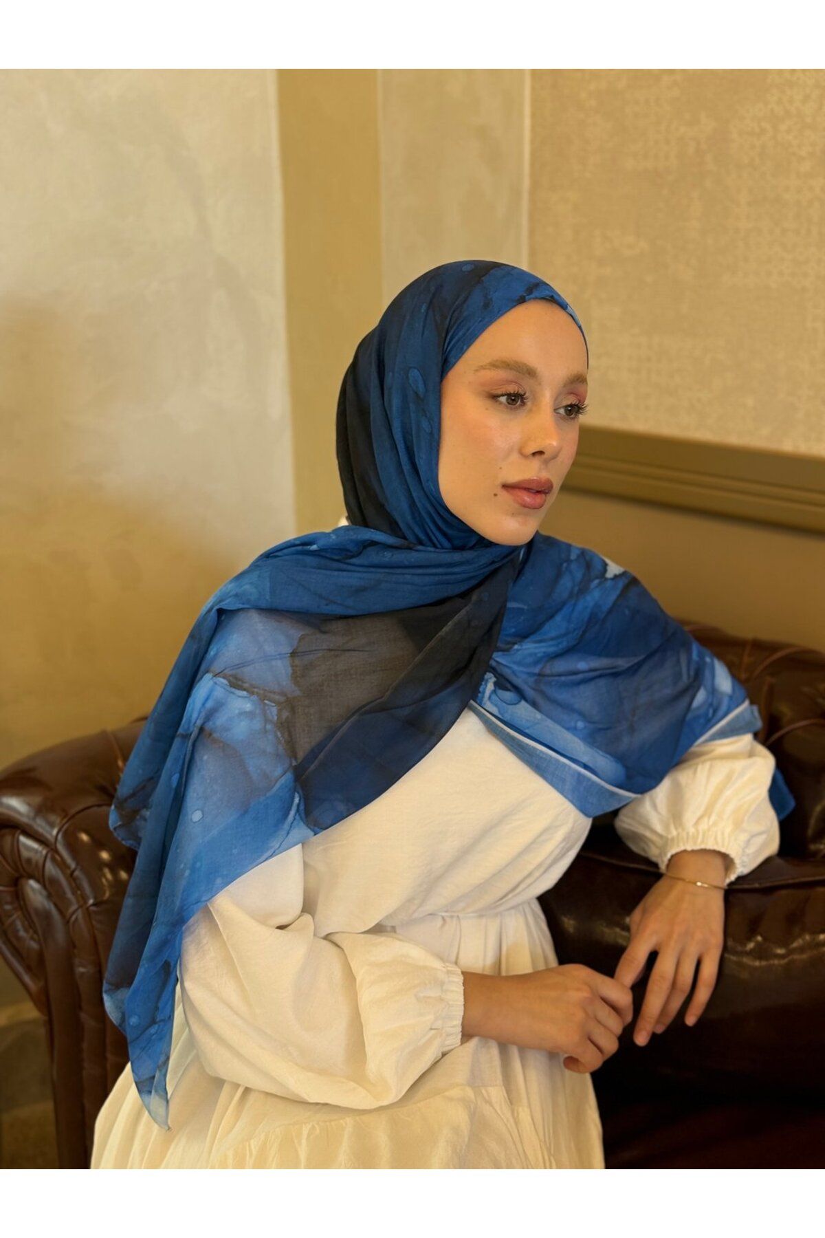 Modakaşmir-Avista Pattern Moon Shawl 3