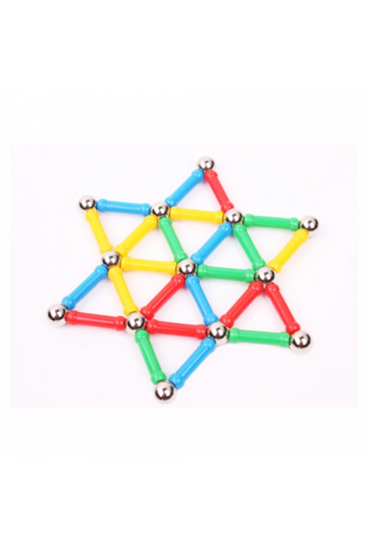 مجموعه ۳۷ تکه اسباب‌بازی ساختنی مغناطیسی برای دفتر کار، خانه و هدیه