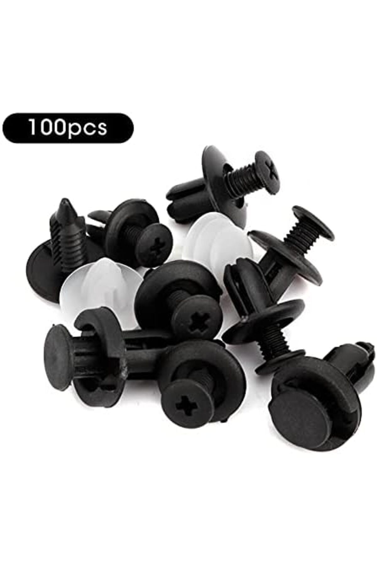 Generic-Bumper Rivets, Door Trim Clip Car Door Fastener with Storage Box Push Pin Trim for Engine Hood for D 6