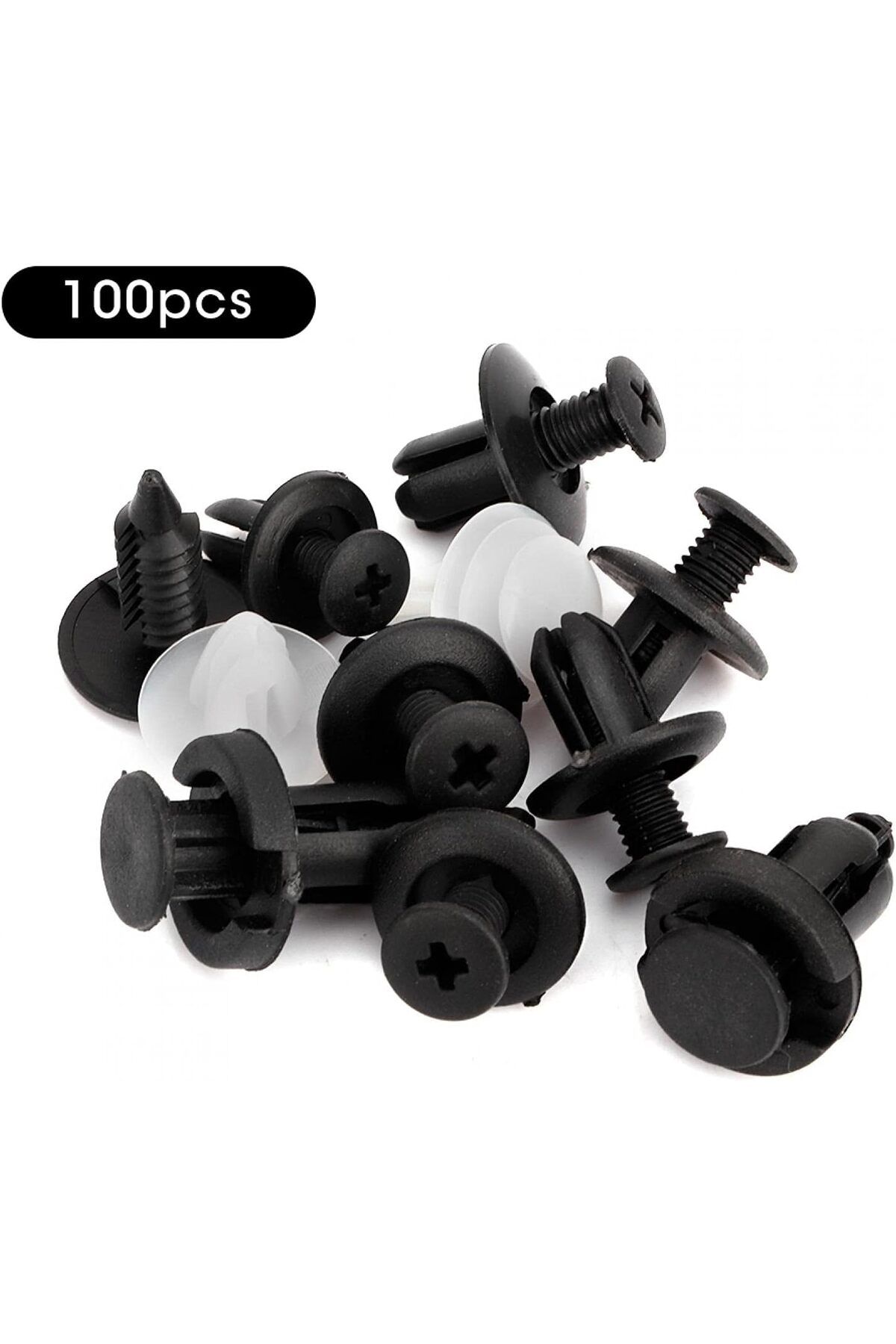Generic-Bumper Rivets, Door Trim Clip Car Door Fastener with Storage Box Push Pin Trim for Engine Hood for D 5