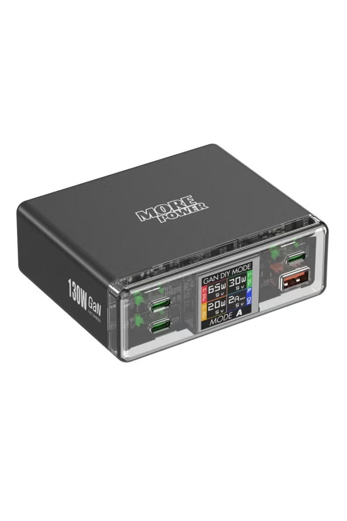 more power-More Power 130W Charging Station with Display - Fast and Safe Charging for Your Smart Devices 8