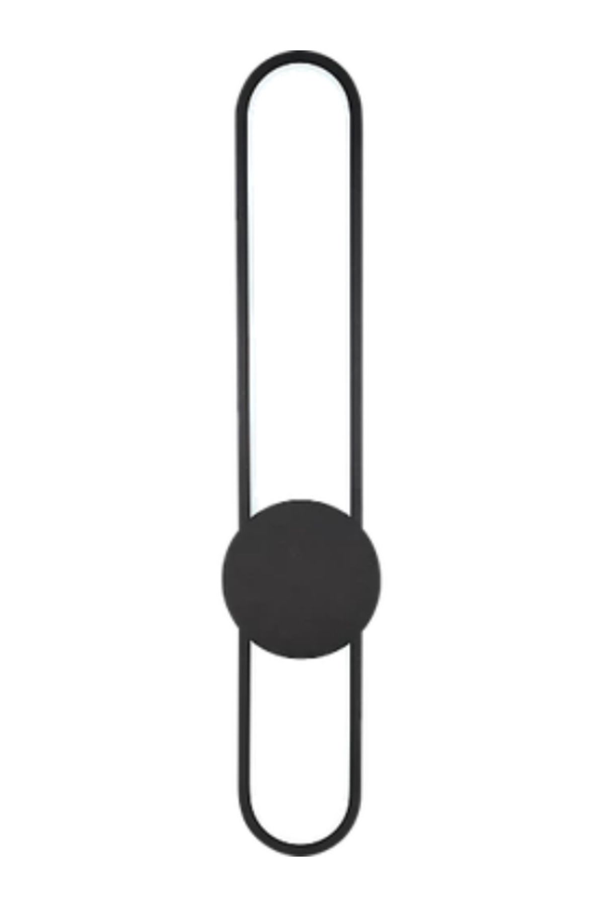 Generic-ابليك جداري شكل مستطيل اسود بتصميم راقي يعمل بالبطارية متعددة الألوان ( كريمي + اصفر + ابيض ) 5