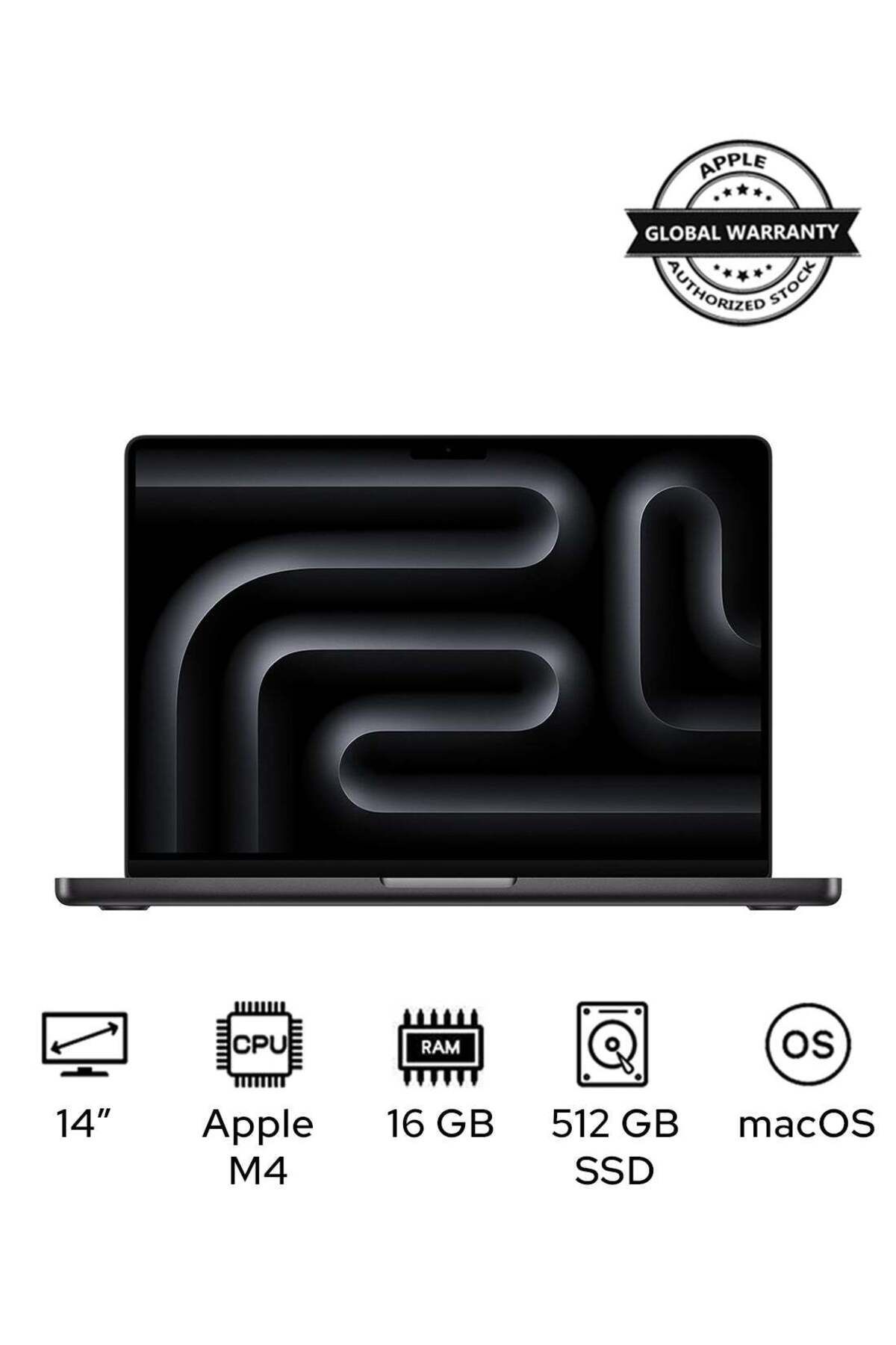 Apple-MacBook Pro MW2U3 Liquid XDR Retina 14-Inch Display, M4 Chip 10-Core CPU, 10-Core GPU Processo 1