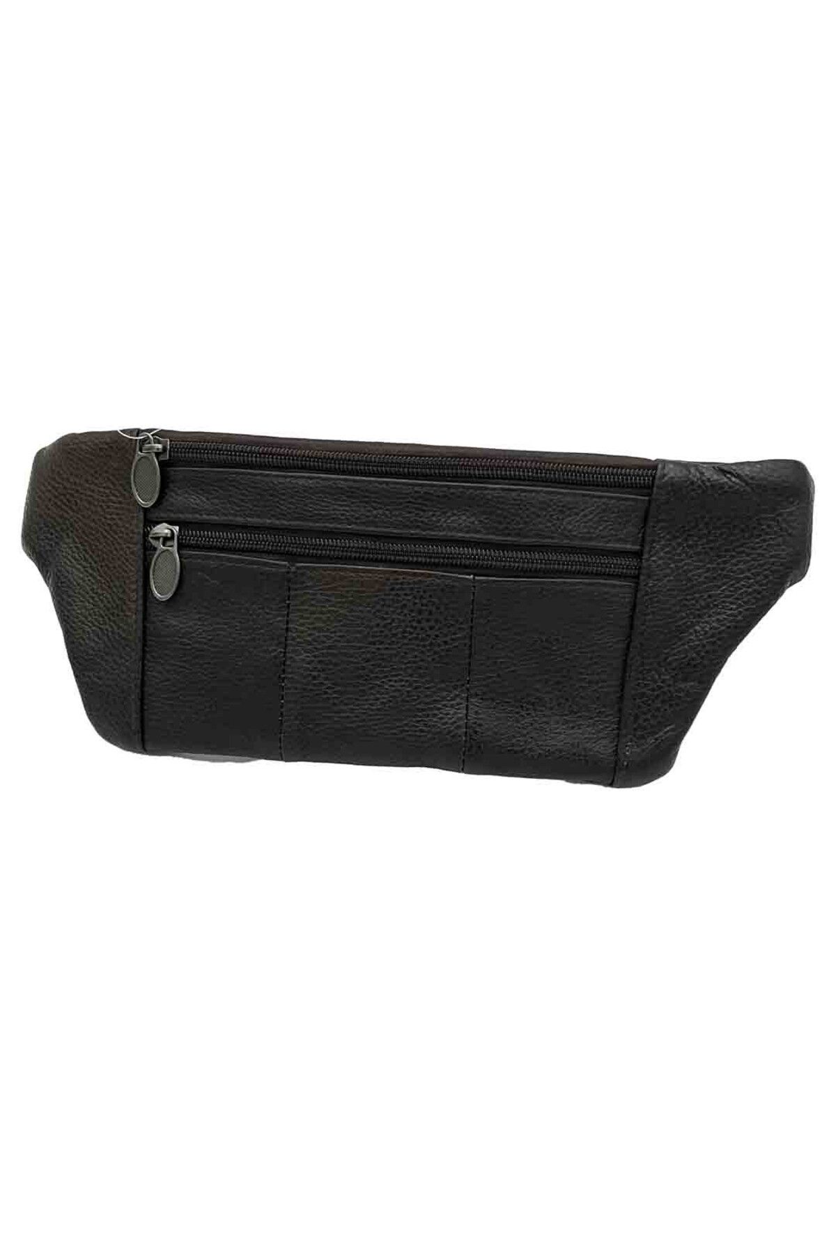 Micutz-Men's Waist Bag Made of Genuine Leather, Waterproof, 30 x 11.5 x 2.3 cm, Dark Brown 4