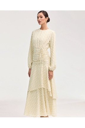 PERADO Kadın Peri Desenli Elbise