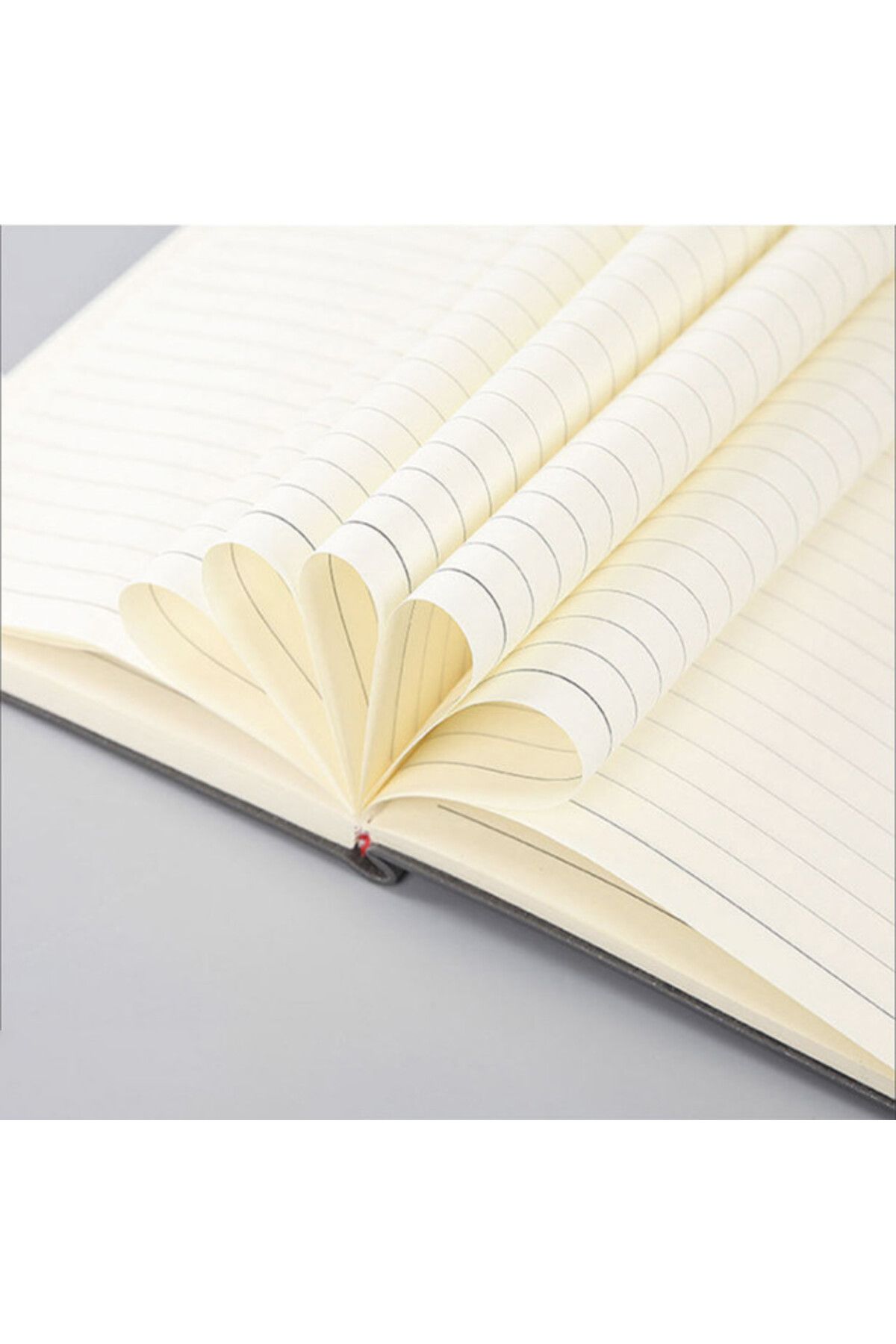 PUFO-Elegant A5 undated diary, Daily Diary, 192 pages, 25 x 17.5 cm, brown 3