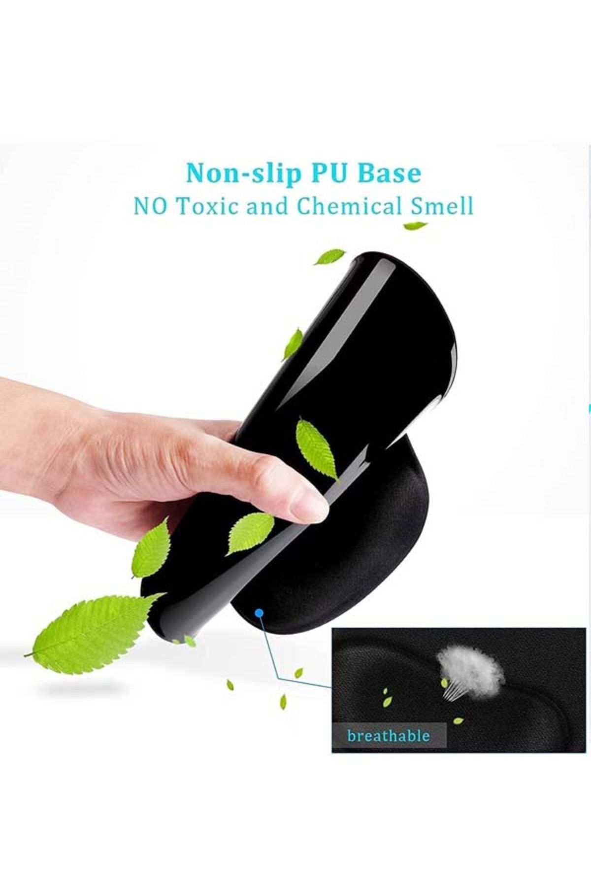 Generic-Mouse Pads with Comfortable Gel Wrist Rest Support 3