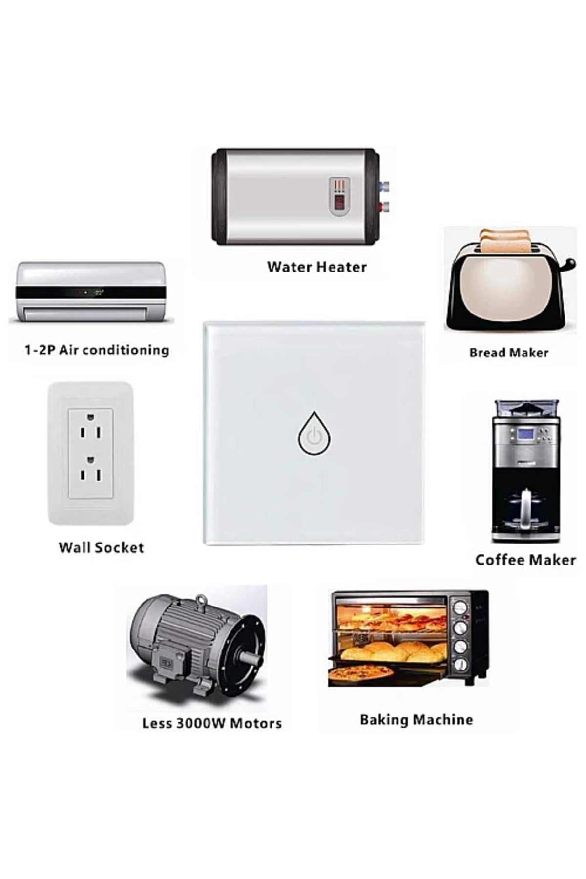 Other-Smart WiFi AC Controller Switch 40A 6