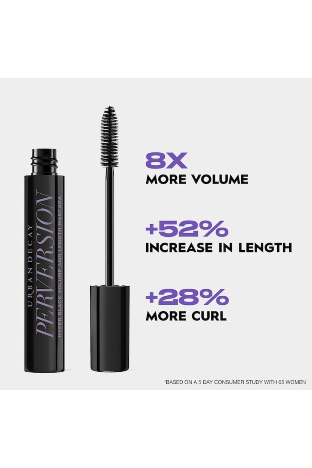 Urban Decay-Perversion Volumizing Mascara – 12 ml Ultra‑Black, Length & Curl, Vegan Formula 8