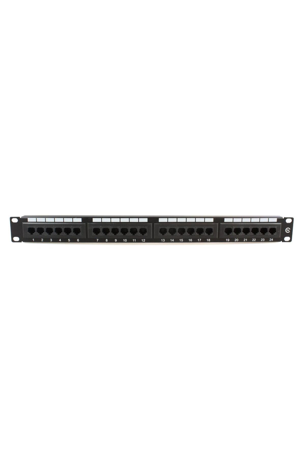 MicroConnect-Patch panel 19" UTP CAT5e 24 porturi Dual IDC, PP-003 1