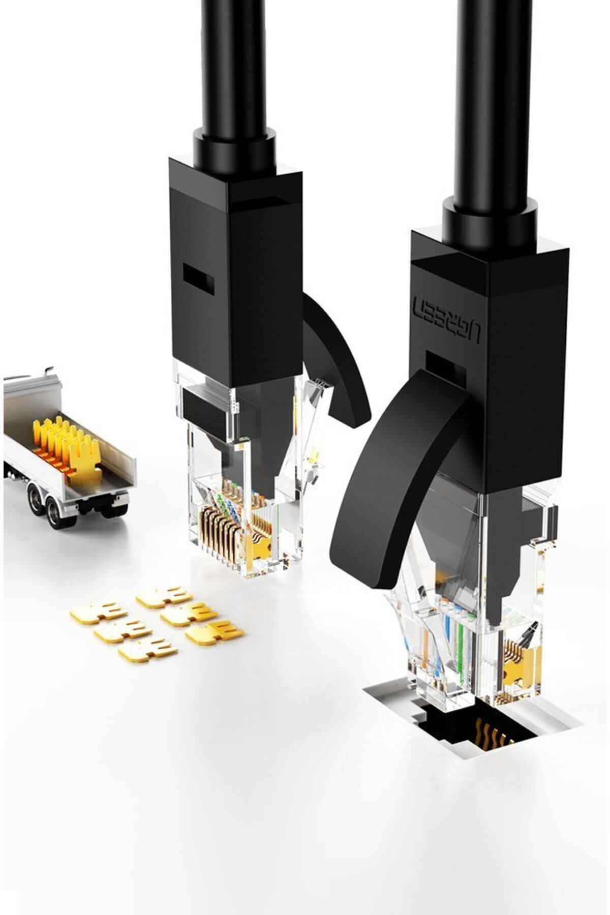 Ugreen-Patchcord kabel przewód sieciowy Ethernet RJ45 Cat 6 UTP 1000Mbps 3m 5