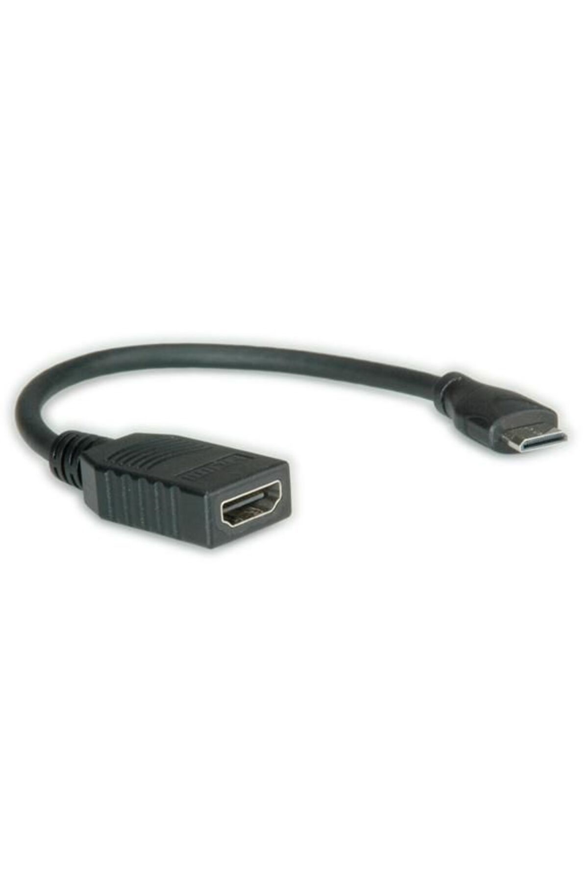 Inna marka-Cablu HDMI de mare viteză cu cablu Ethernet, HDMI tip A F - HDMI tip C M, 0,15 m, 11.04.5586 1