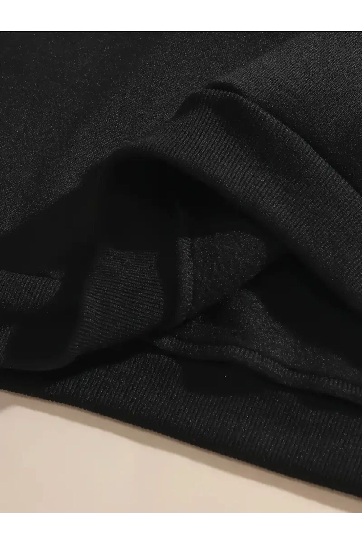 herkesemoda Суитшърт с детайли на шийката и леопардов принт