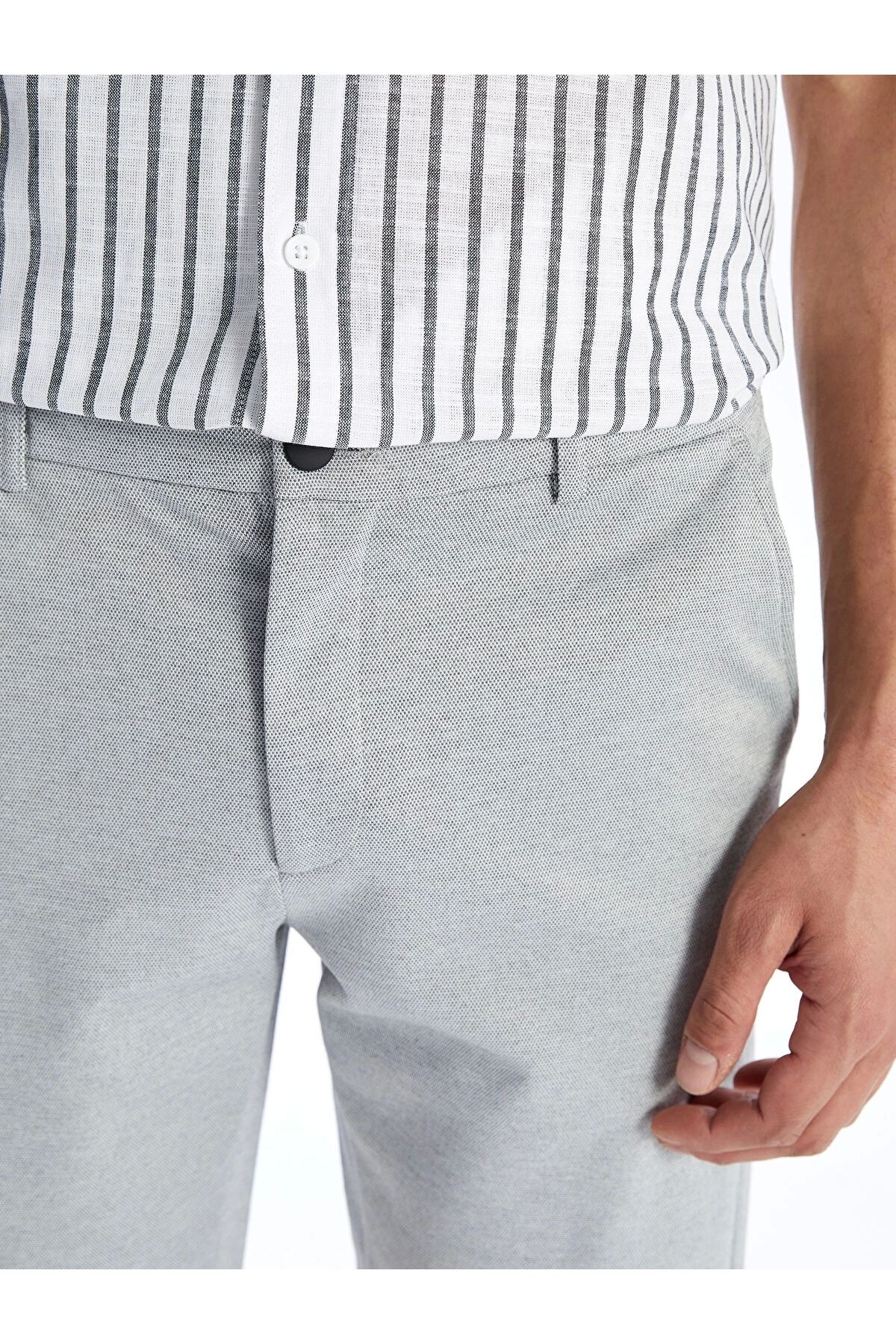 LC Waikiki-Ανδρικό σορτς SOUTHBLUE Grey Standard Fit 3