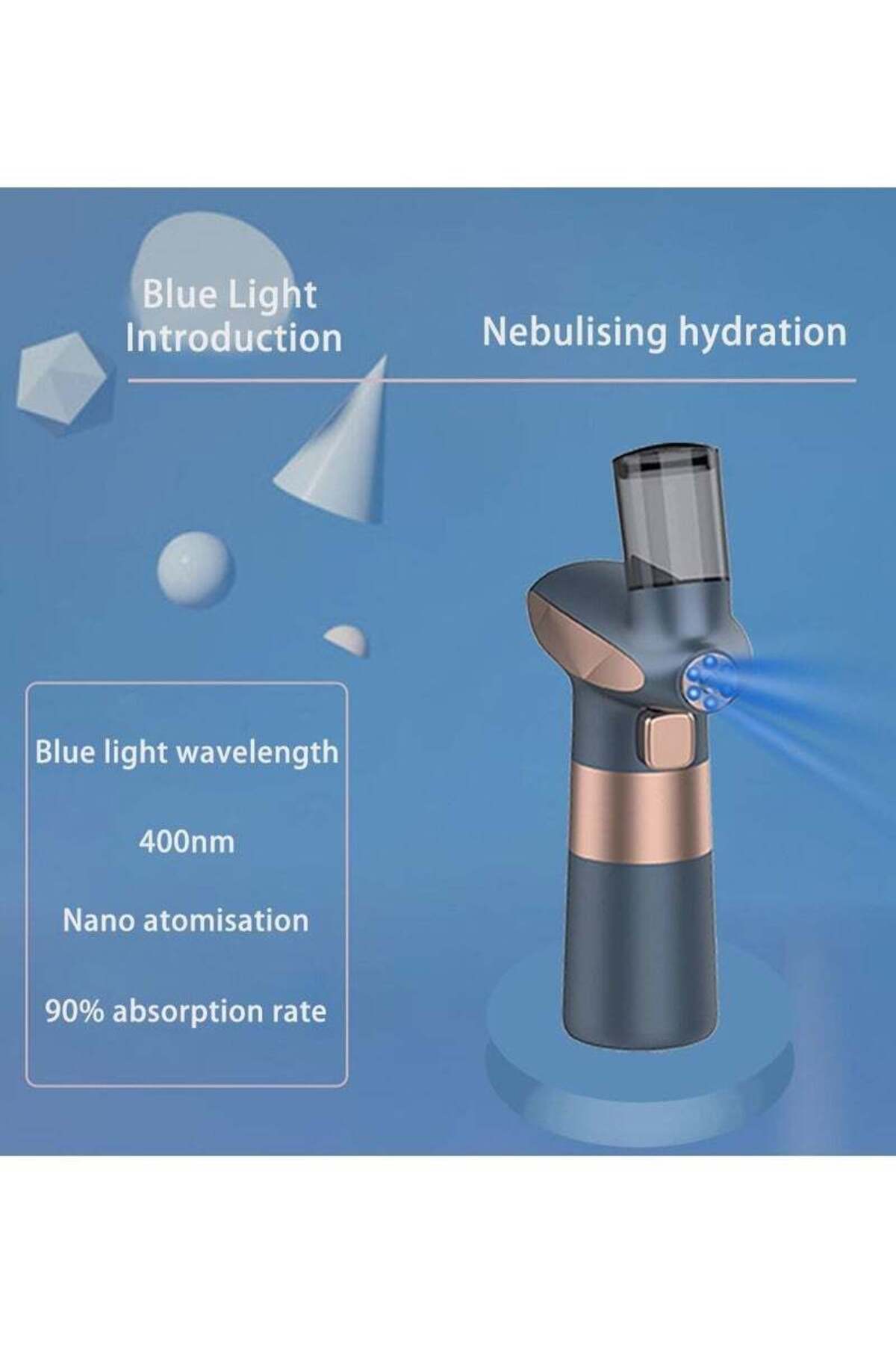 COOYA-Oxygen Facial Machine,Rechargeable and Portable High Pressure,Oxygen Sprayer for Skin Rejuvenation 5