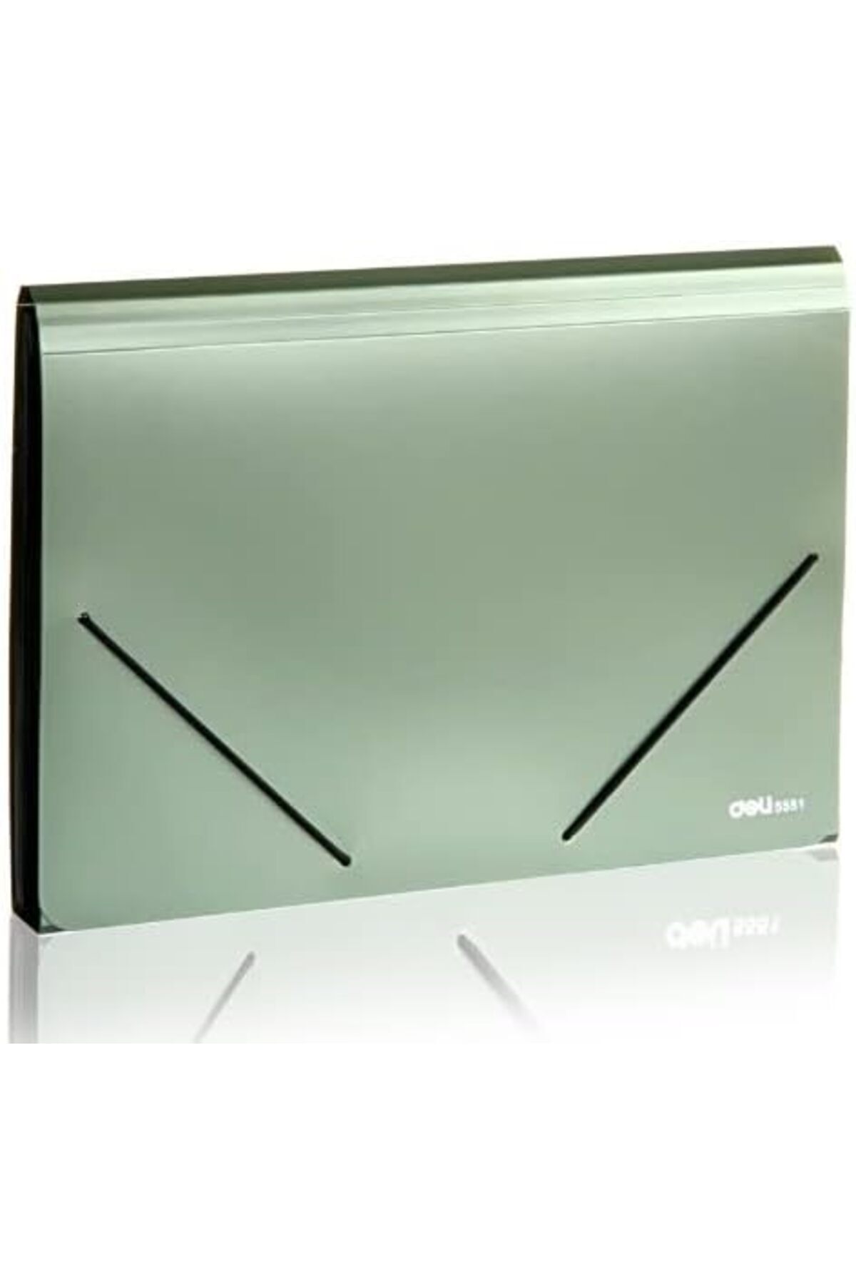 Deli-A4 13 Pocket Expanding File Folder with Elastic Closure, Assorted 4