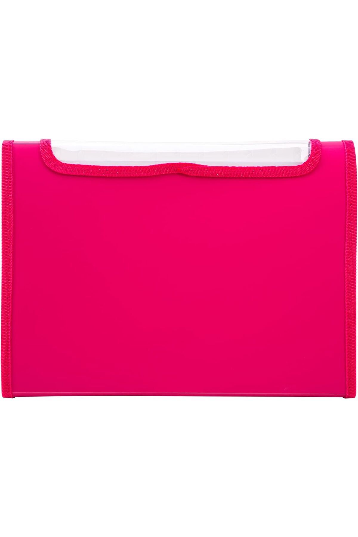Deli-A4 13 Pocket Expanding File Folder with Elastic Closure and View Window, Assorted 3