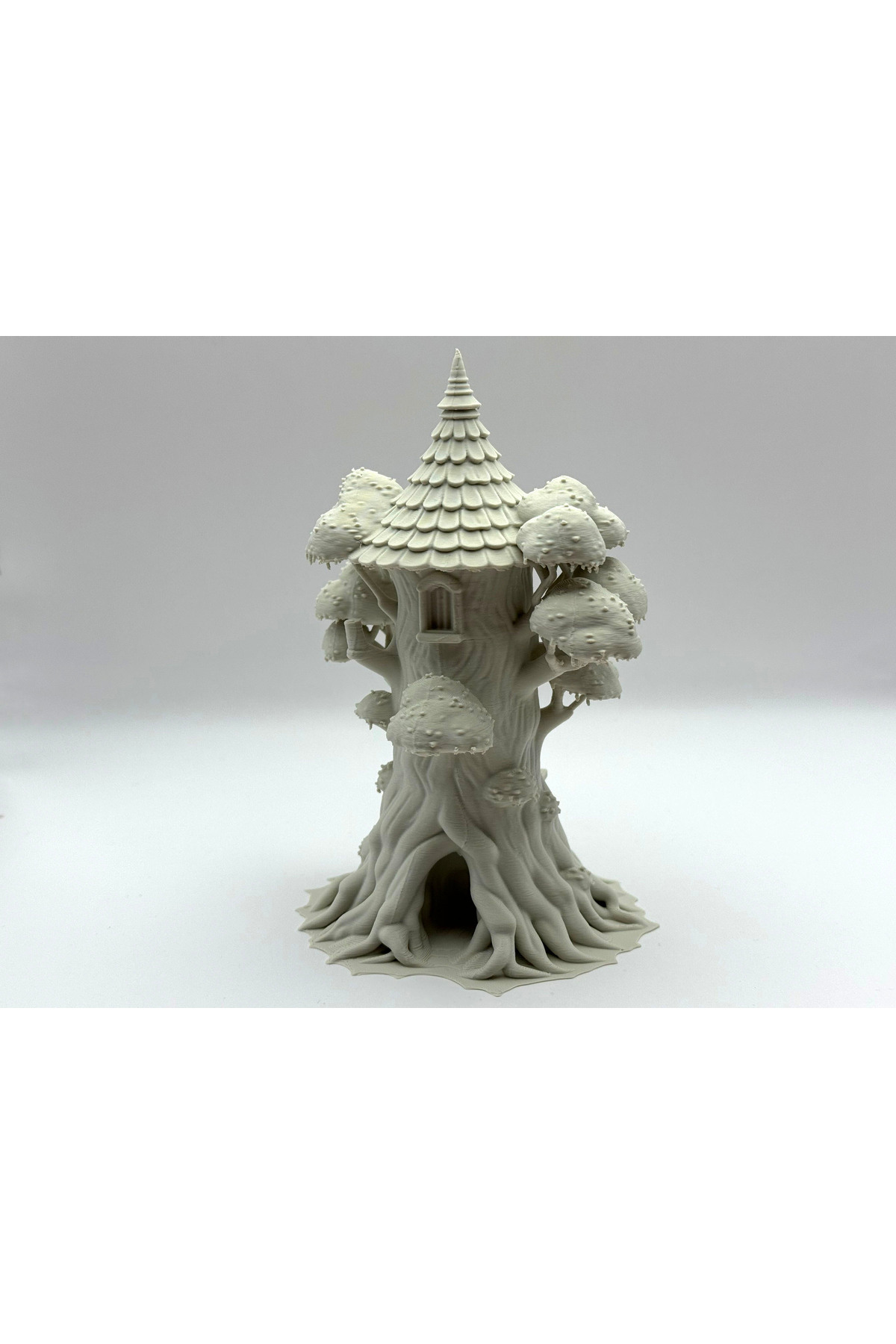 Torre della Driade stampata in 3D – Figura decorativa fantasy da 16 cm