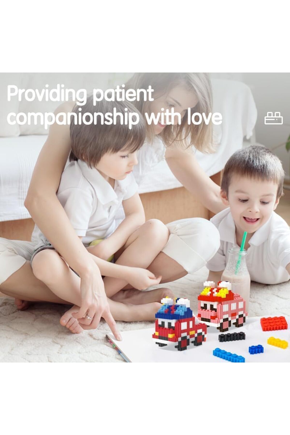 مجموعه بلوکهای ساختنی کودکان EH735، ۴۰۰ تکه