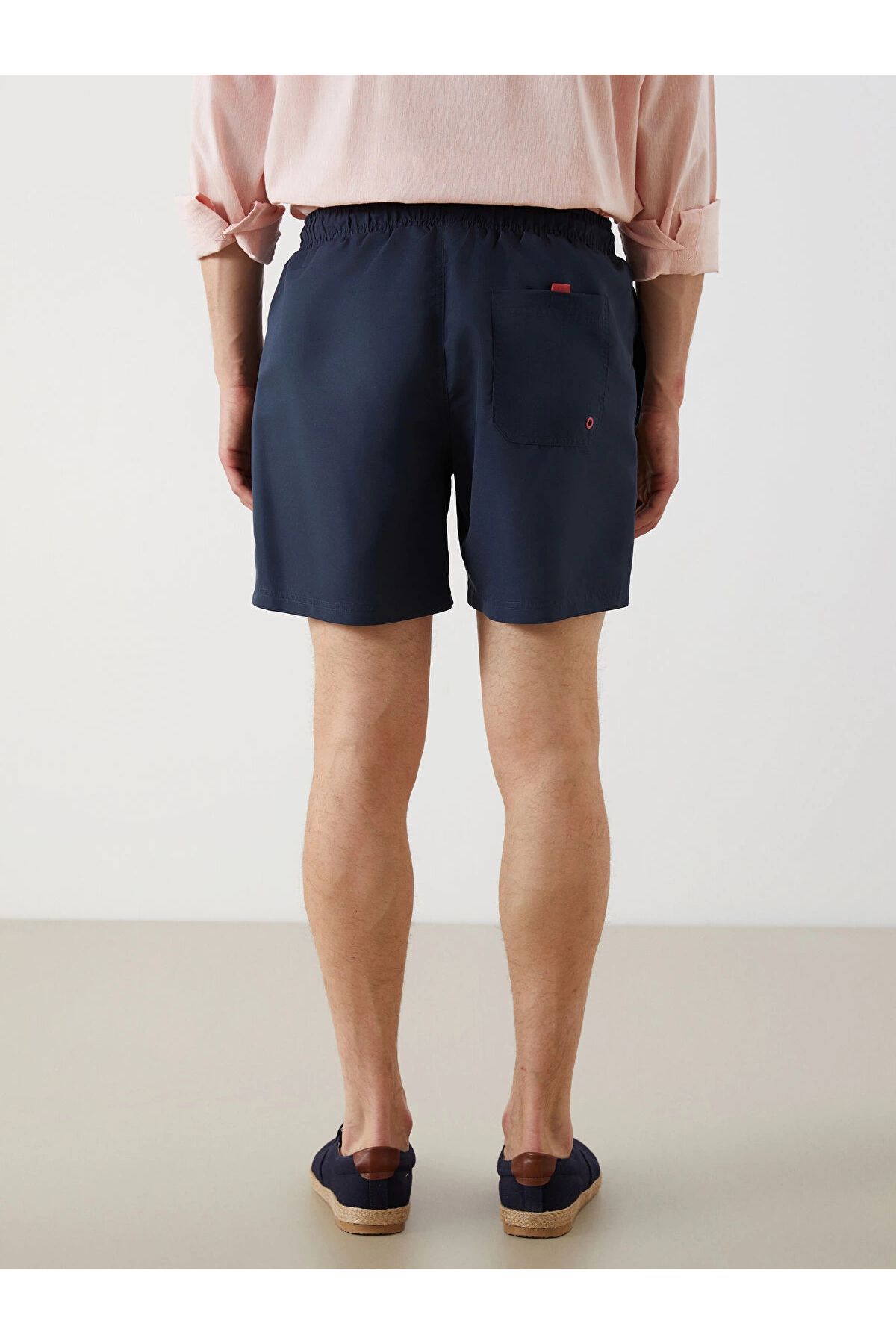 LC Waikiki-Ανδρικό μαγιό SOUTHBLUE Indigo Short Length Basic 4