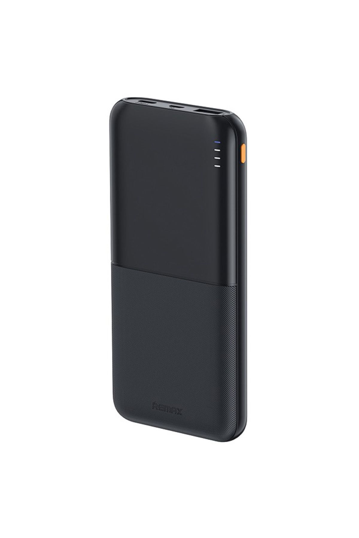 REDz Accessories-Baterie externă Remax RPP-23, 10.000 mAh, USB + Tip-C, Indicator LED, Negru 1