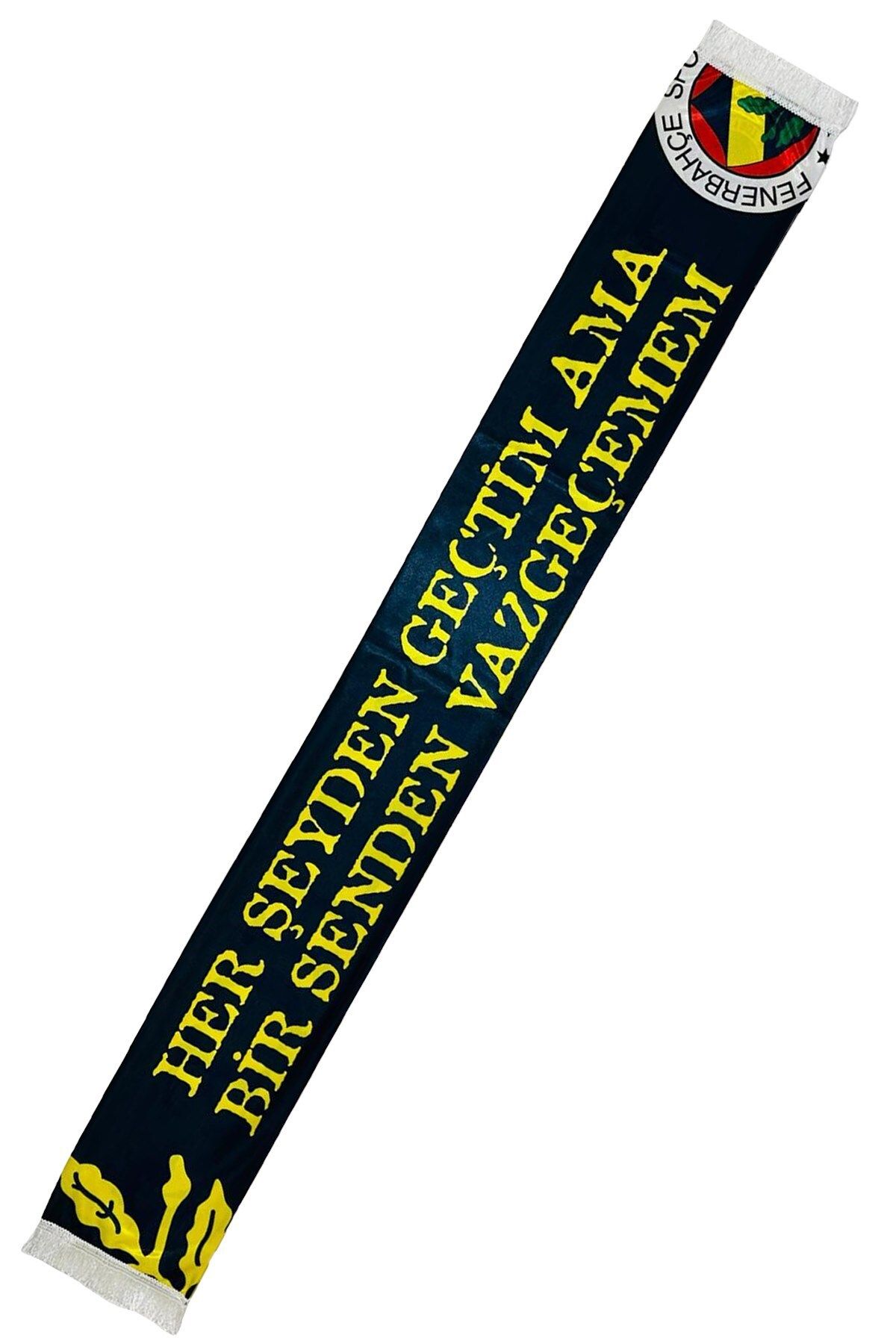 Fenerbahçe-Original Licensed I Can'T Give up on You Shawl Scarf and Bracelet Set Canary Printed Box 5