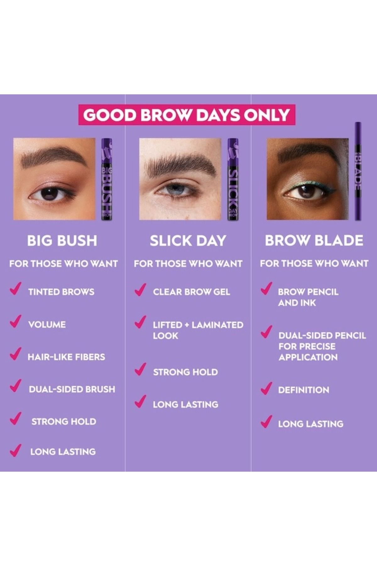 Urban Decay-Slick Day Strong-Hold Clear Brow Gel - Transparent Brow Setter 0.23oz | All-Day Hold 7