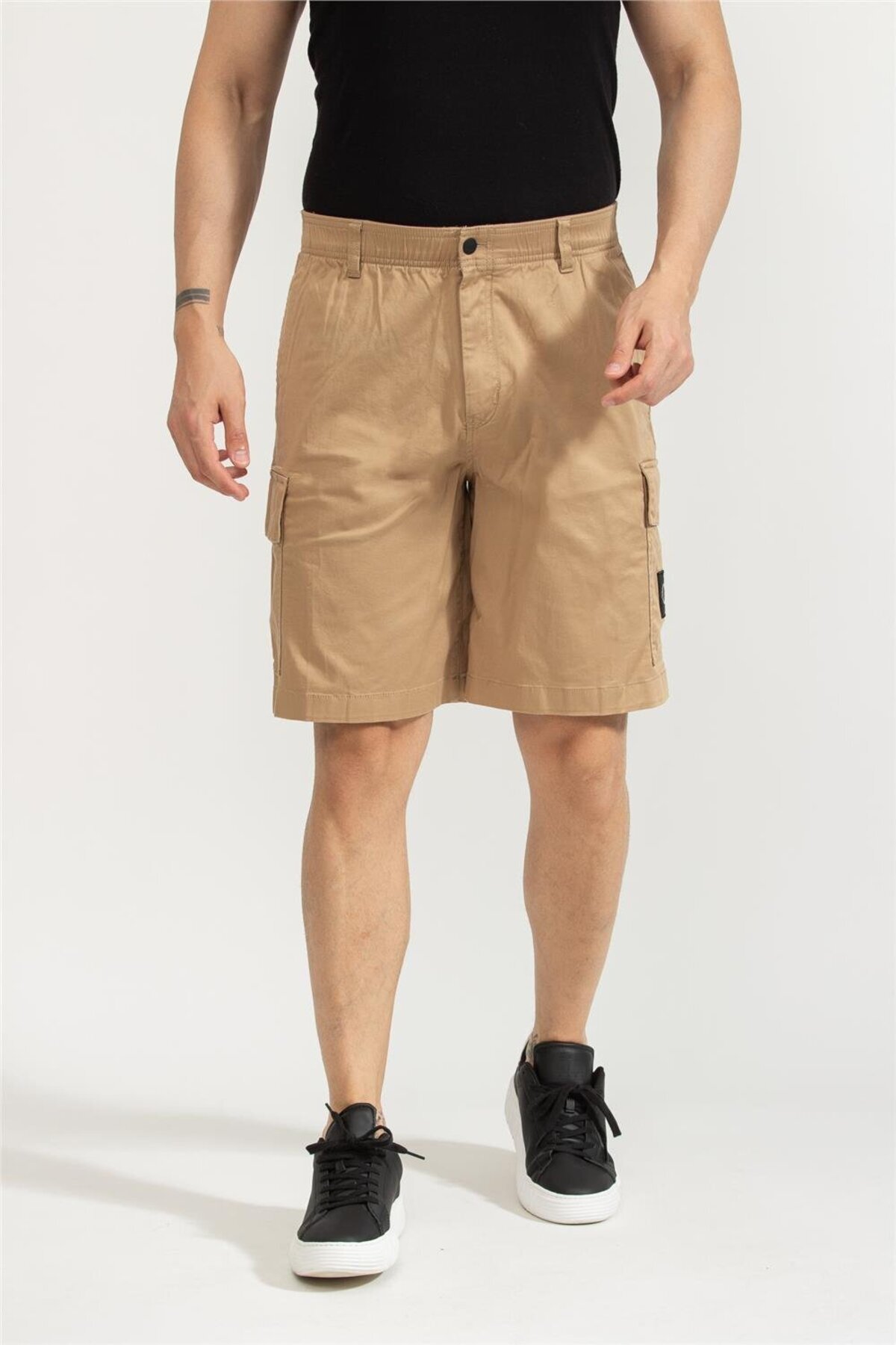 کلوین کلاین شلوارک نخی مردانه Cargo