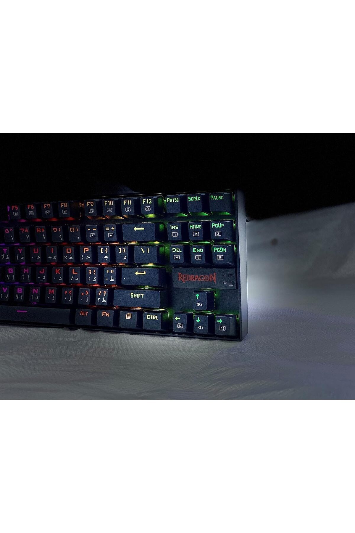 REDRAGON-لوحة مفاتيح الألعاب الميكانيكية K552 RGB 4