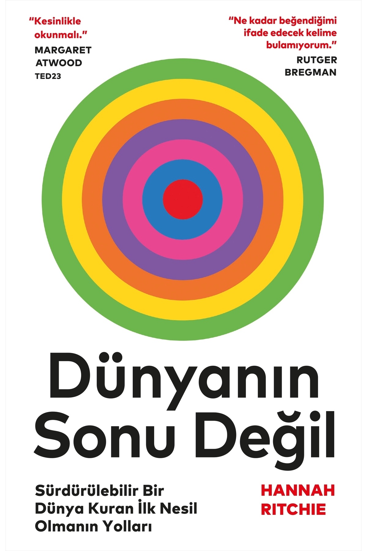 Boyner Yayınları Dünyanın Sonu Değil / Hannah Ritchie / Boyner Yayınları / 9789757004844