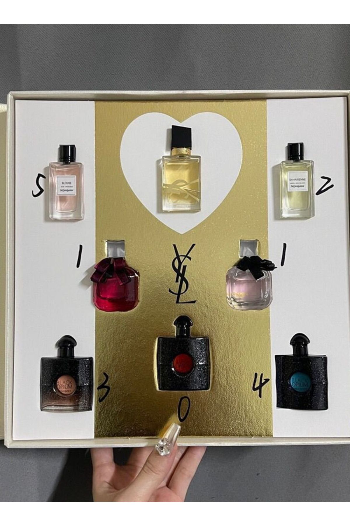 Saint Laurent-مجموعة سان لوران الميني 8 عطور كل عطر 7.5 مل 2