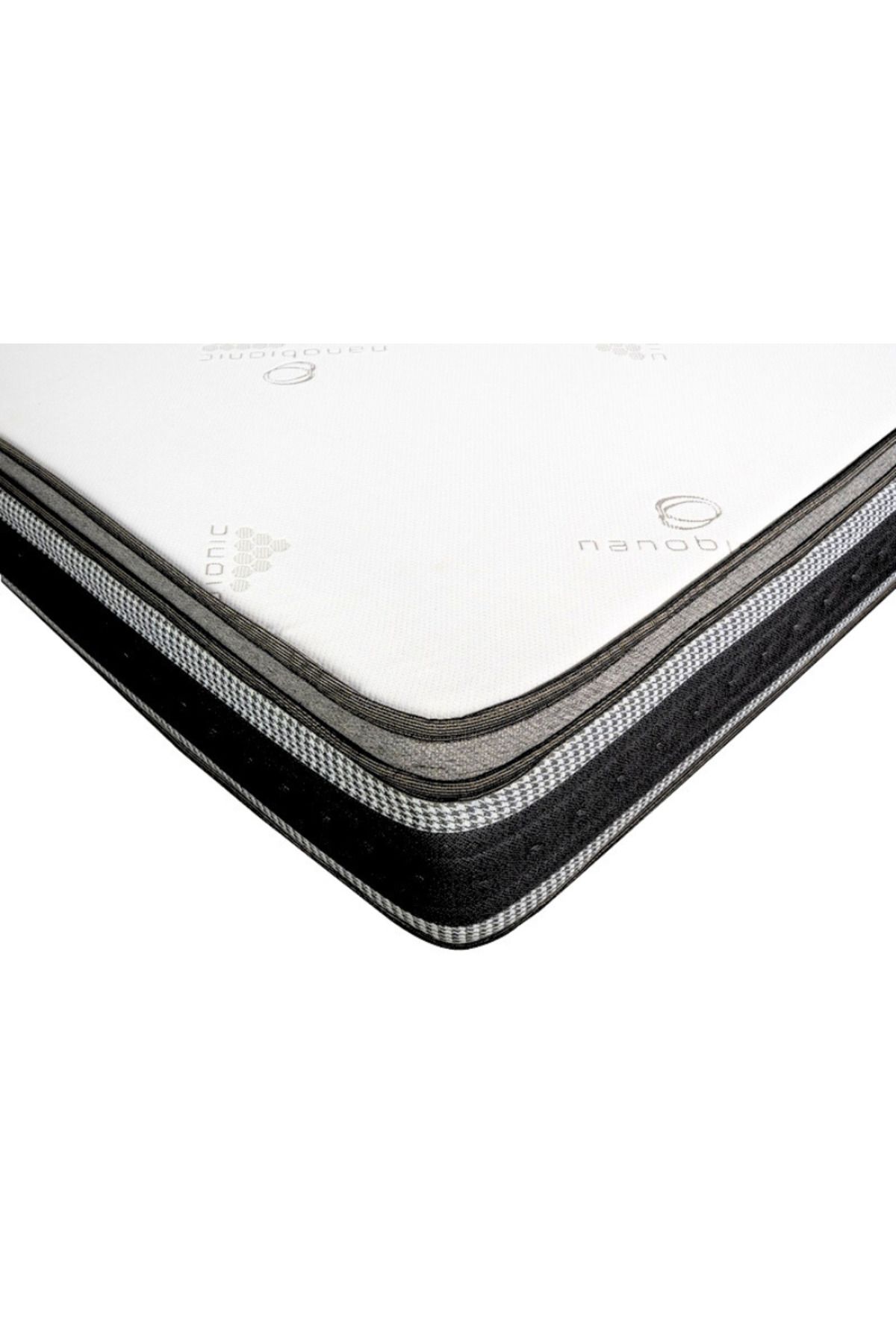 modern suite-Sweet Memory Bed Mattress | From Modern Suite, 12 layers, 140*200*28 cm, black and white 2