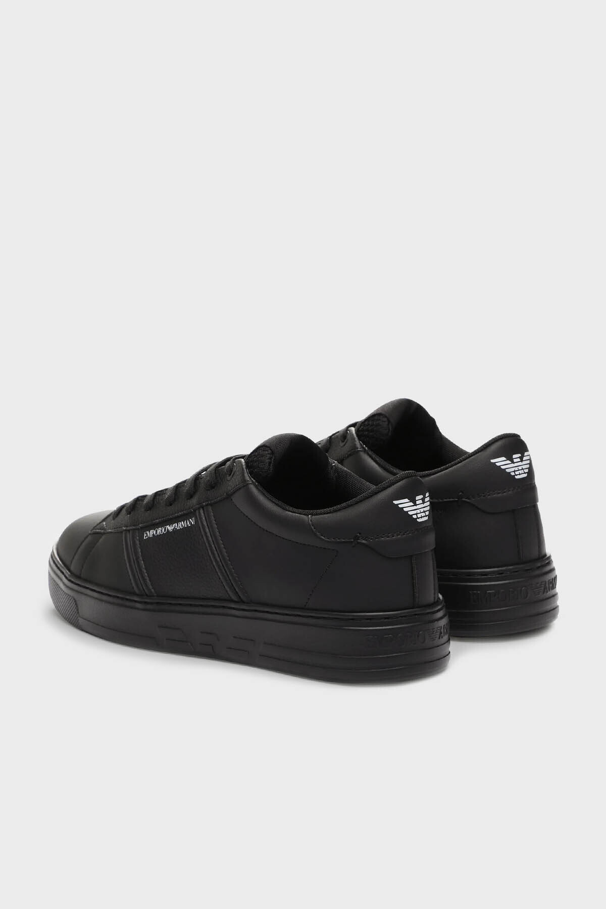 کفش اسنیکر Emporio Armani مردانه چرم اصل | امپوریو آرمانی EM003701 AF18017 MC005 - تصویر 3