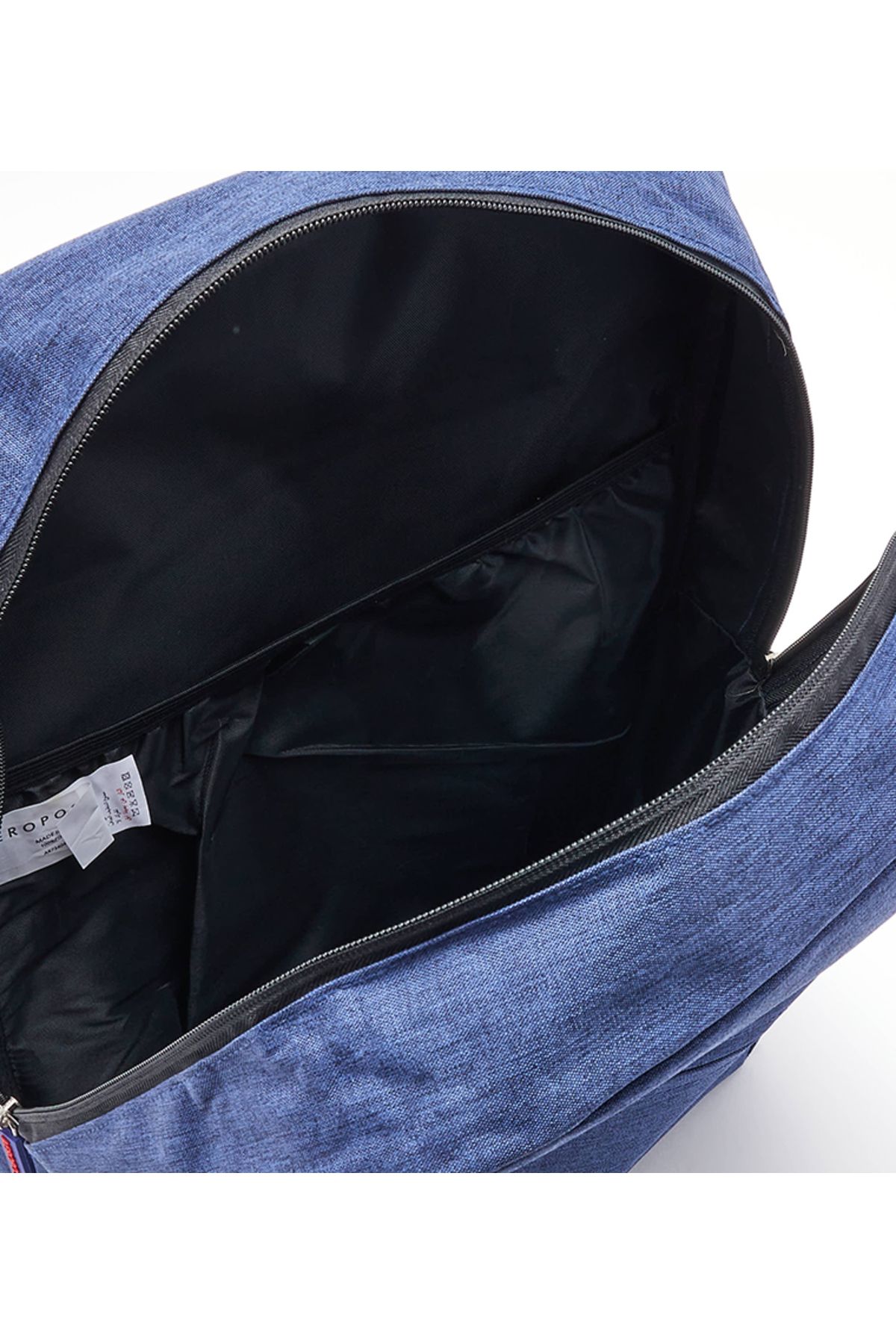 Aeropostale-AERO A GUY'S 2 COMPARTMENT BACKPACK AND UTILITY POCKET WITH BRANDING DETAILS ON PULLER & BADGE 4