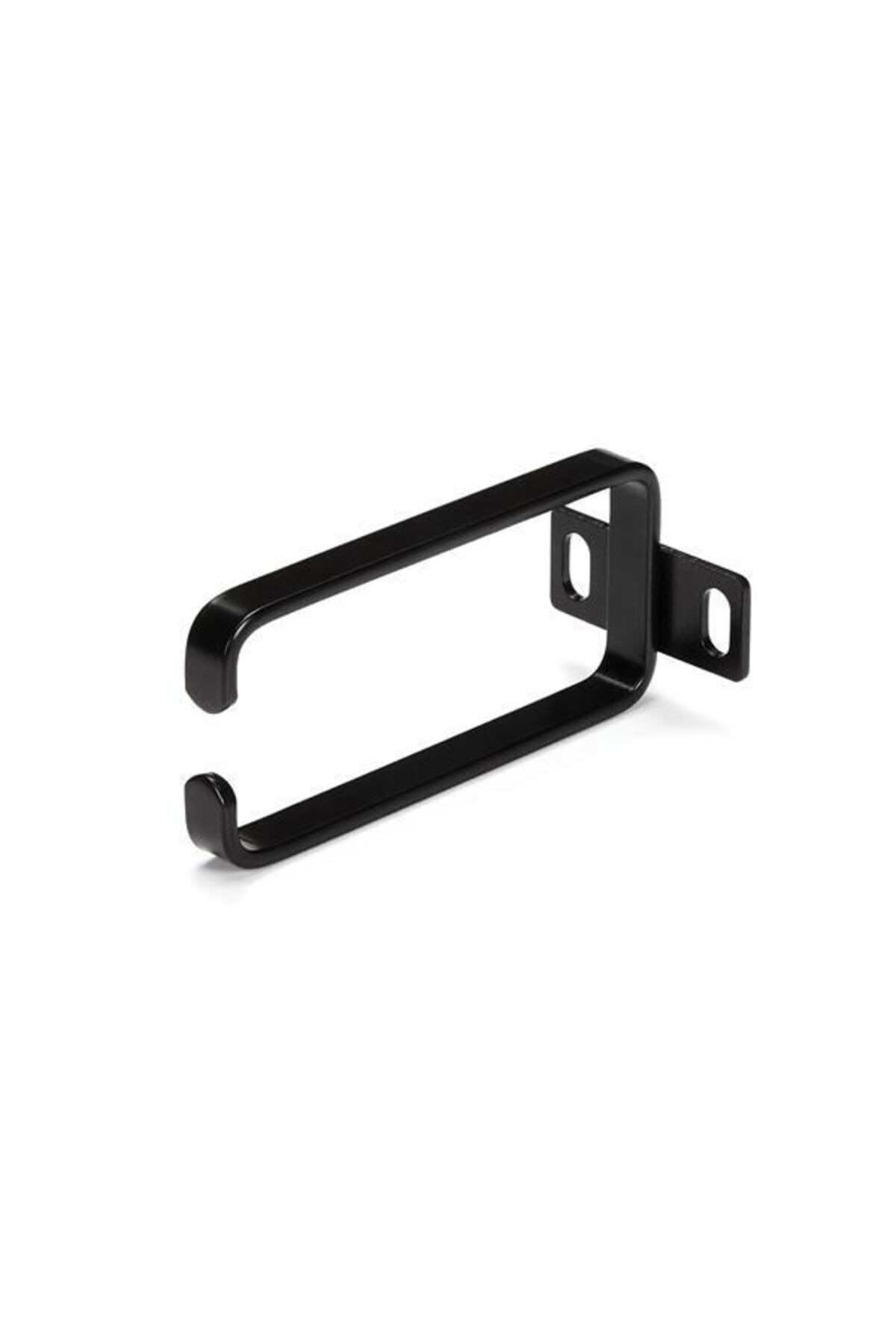 Electronica-Suport vertical pentru gestionarea cablurilor StarTech.com, 1U, cu inel D - Negru, oțel, 4,5x10 cm 1