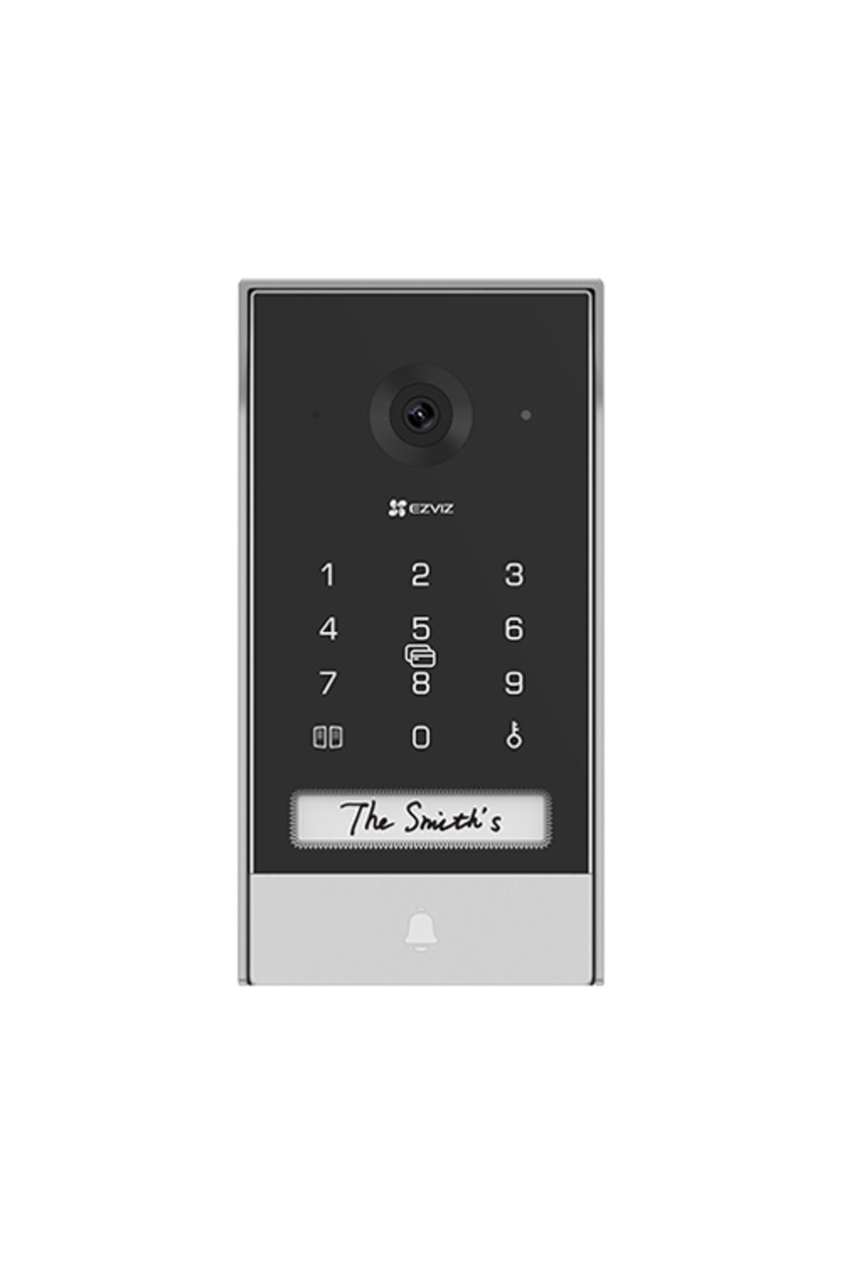 EZVIZ-Kit videointerfon, monitor tactil de 7 inch, cameră 2K, IR 5m, SD, Wi-Fi5, panou solar - CS-EP7-3MP-SP 3